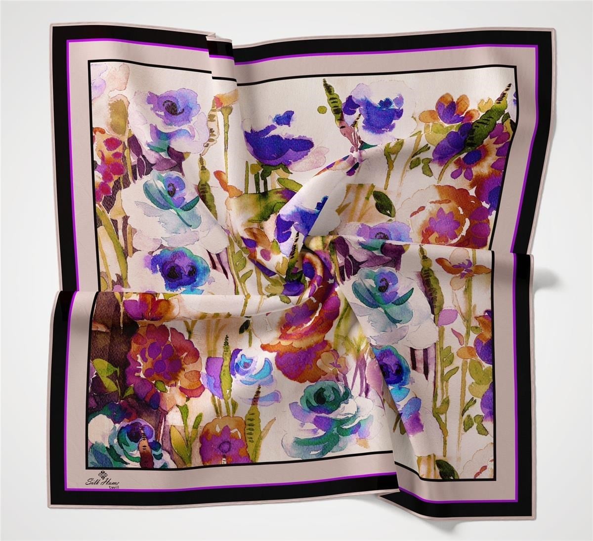 Silk Home Twill Eşarp 30057-03