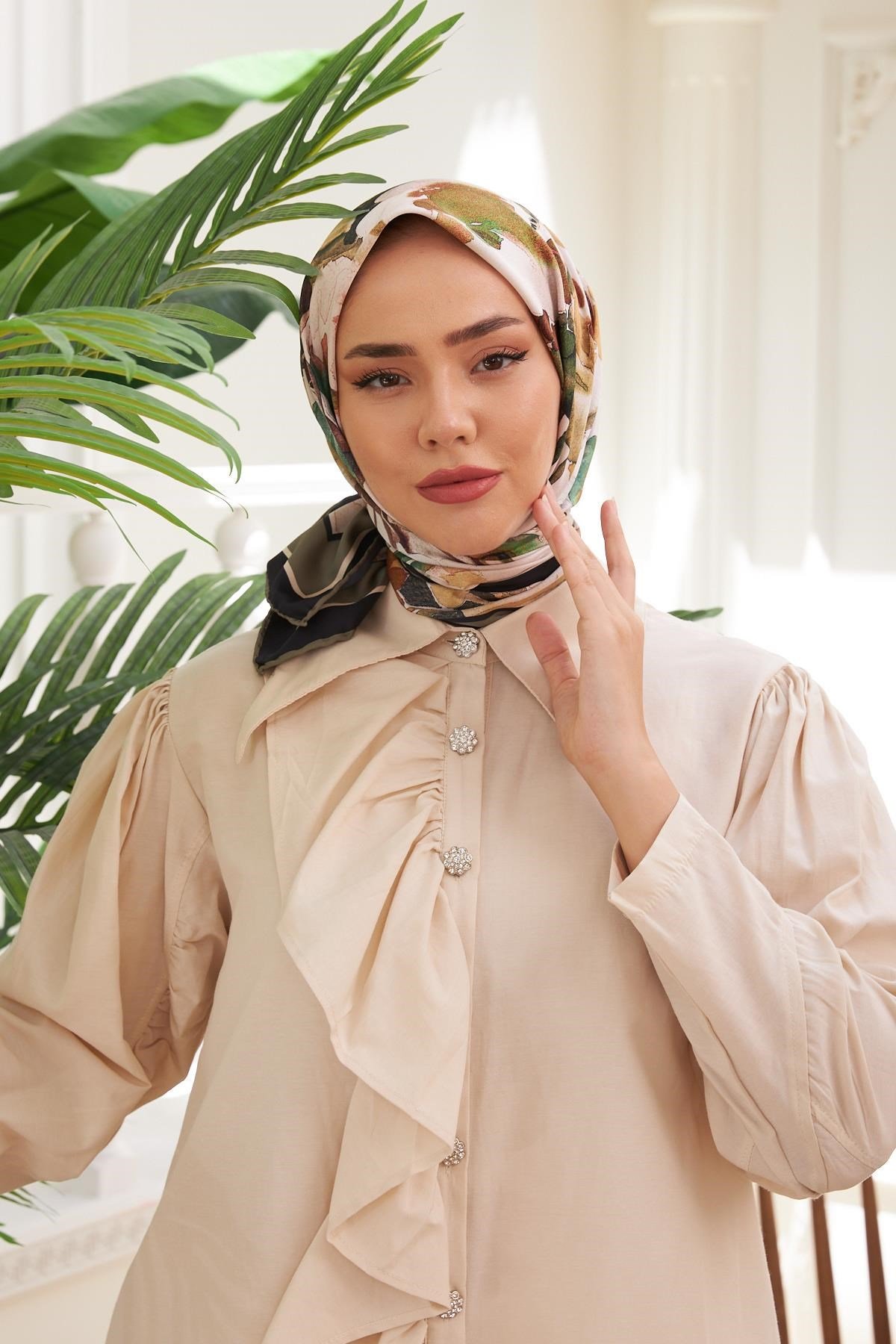 Silk Home Twill Eşarp 30057-08