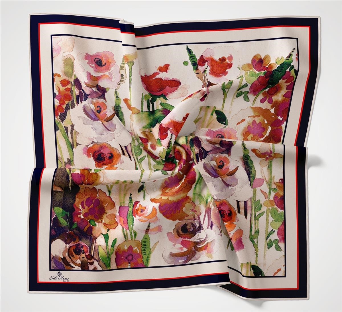 Silk Home Twill Eşarp 30057-09