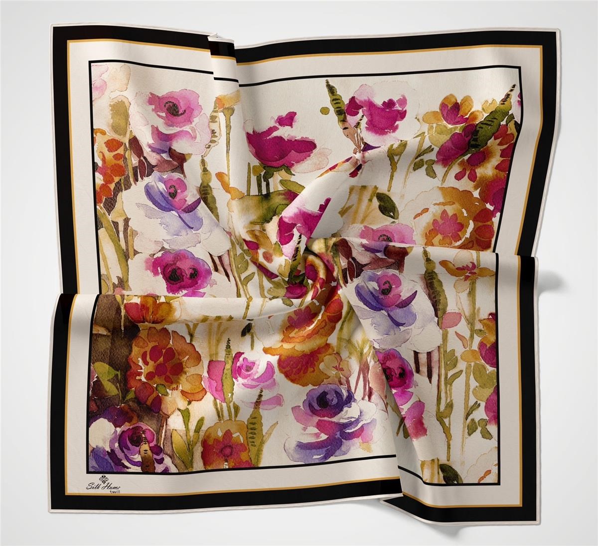 Silk Home Twill Eşarp 30057-10