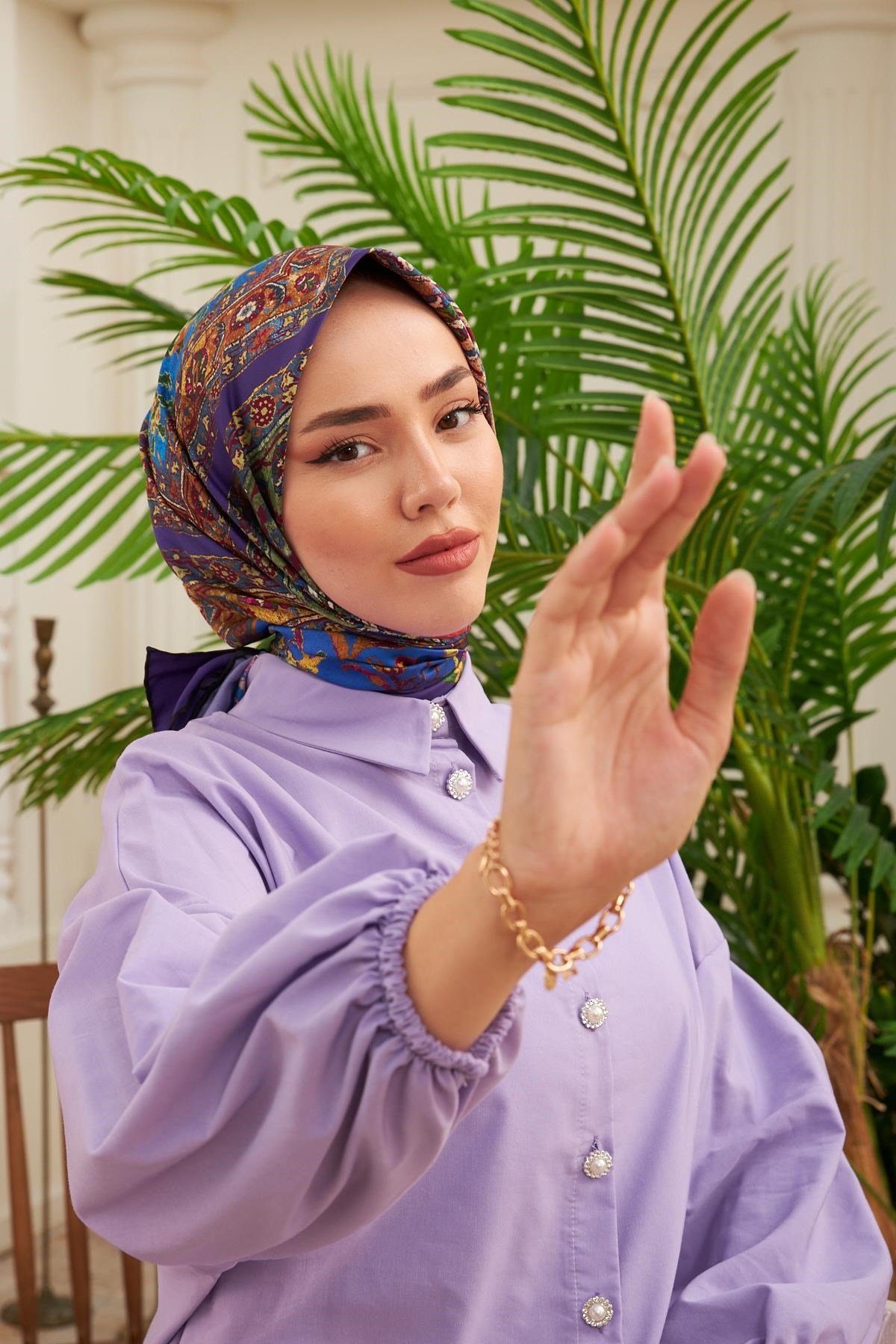 Silk Home Twill Eşarp 30058-02