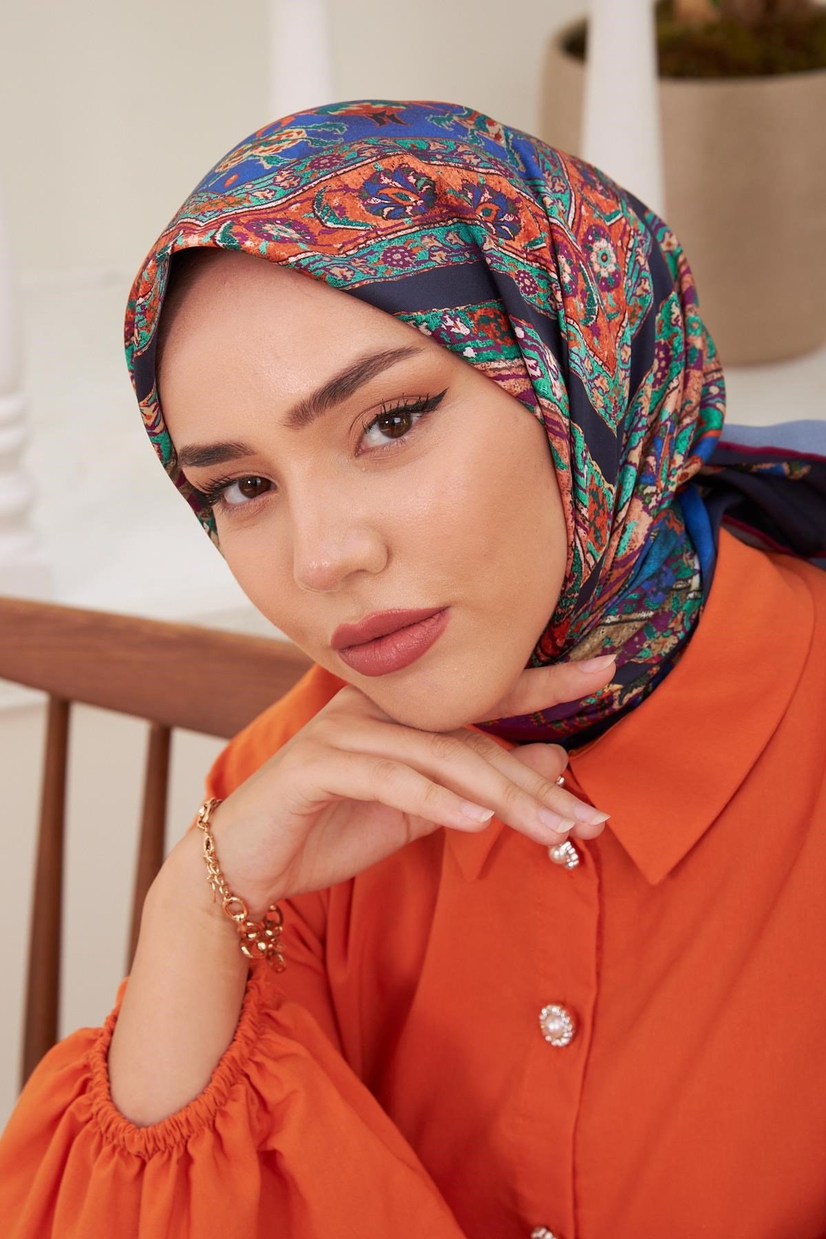 Silk Home Twill Eşarp 30058-03