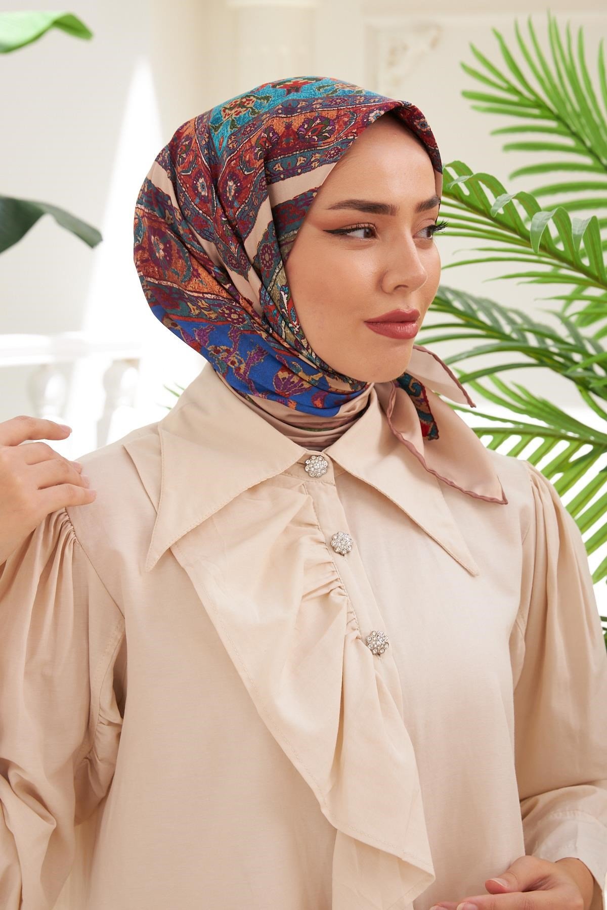 Silk Home Twill Eşarp 30058-05