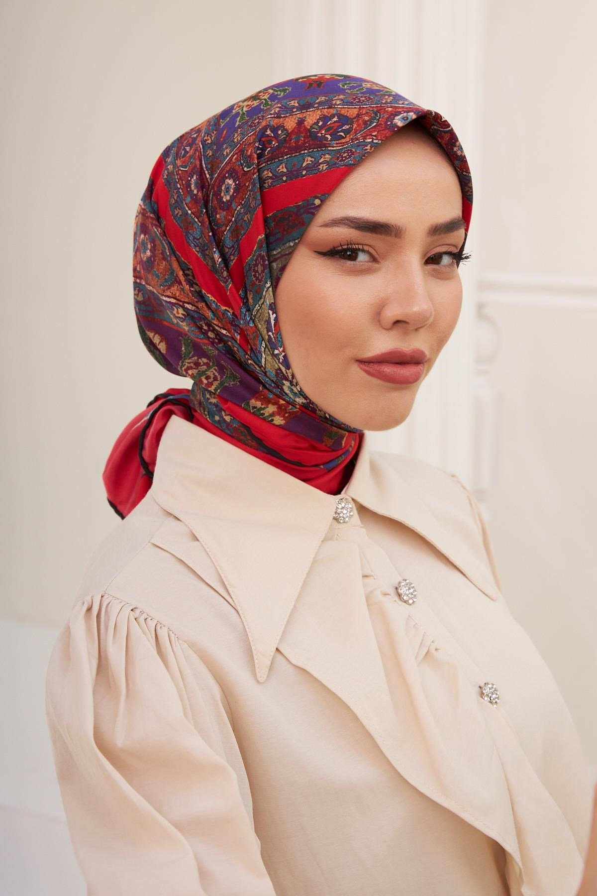 Silk Home Twill Eşarp 30058-06