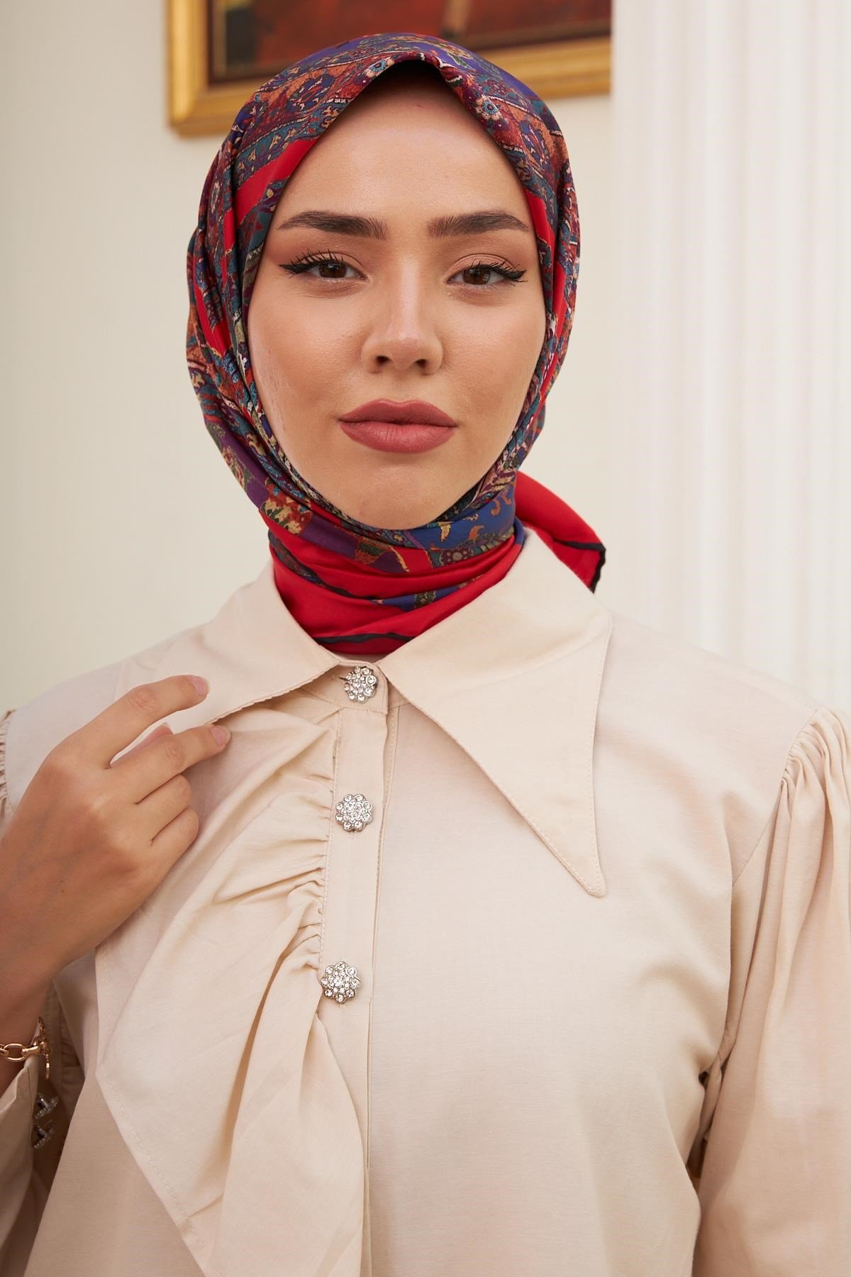 Silk Home Twill Eşarp 30058-06