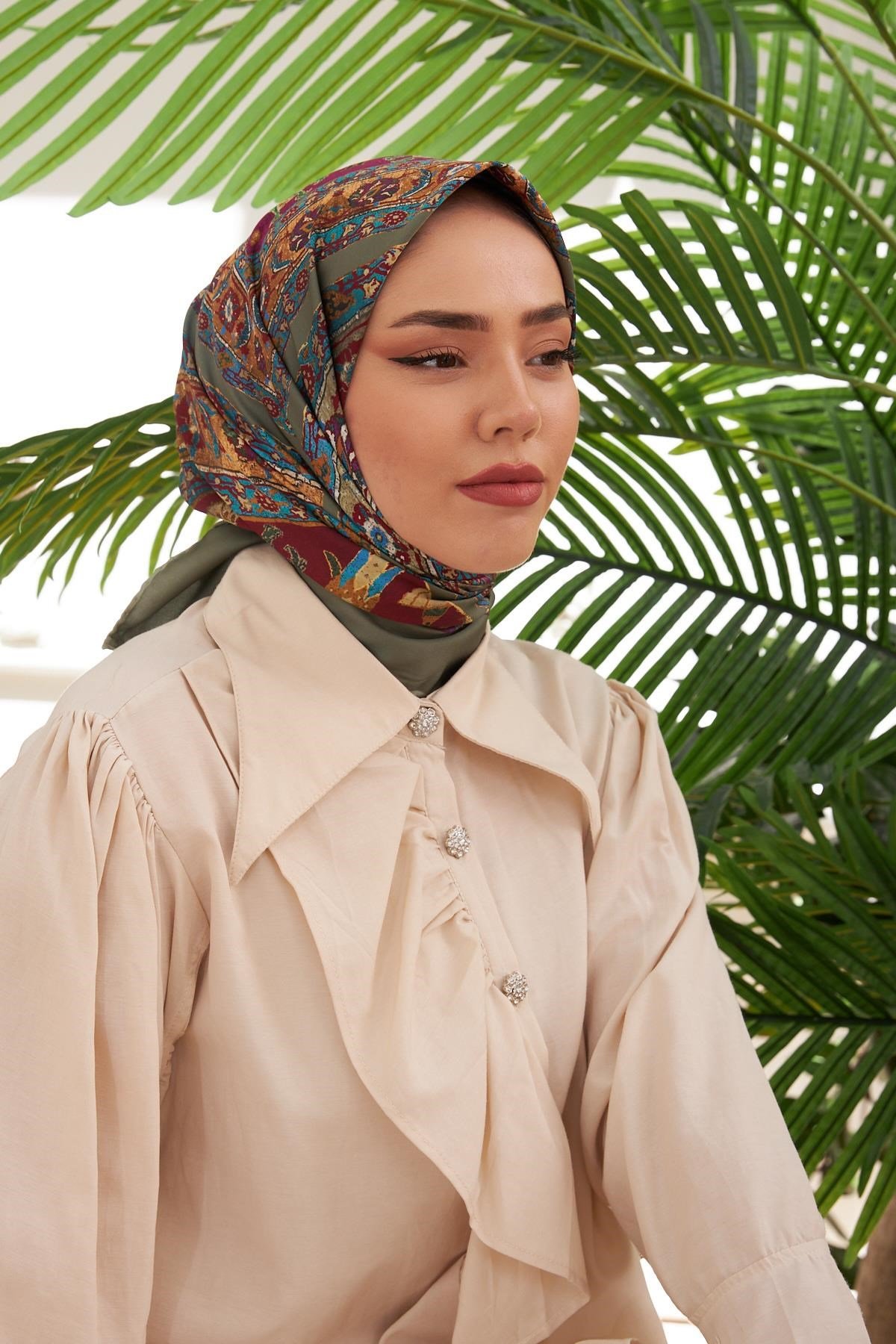 Silk Home Twill Eşarp 30058-07