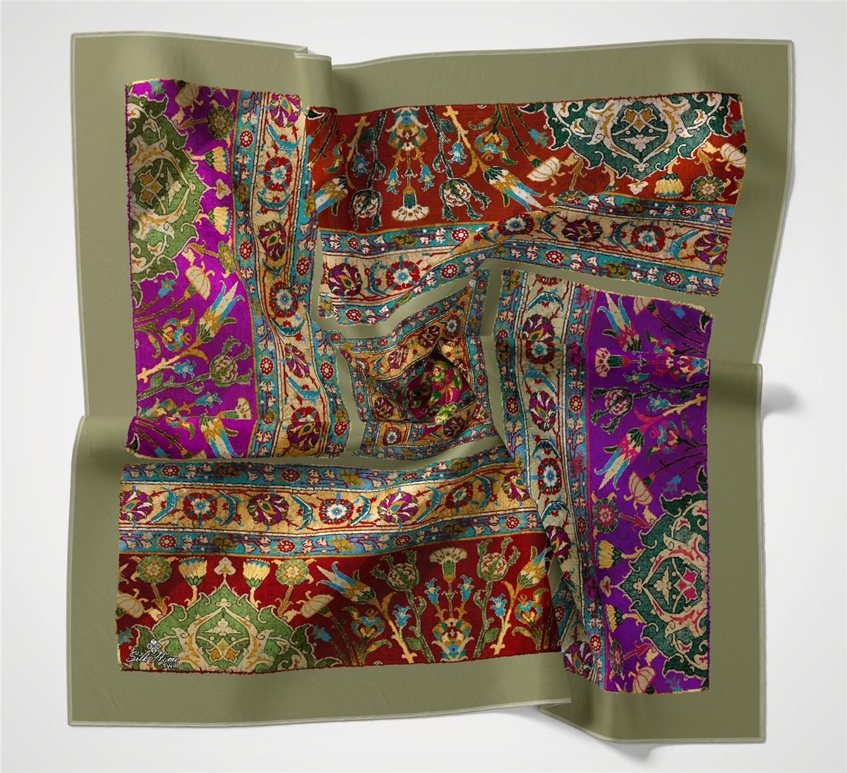 Silk Home Twill Eşarp 30058-07