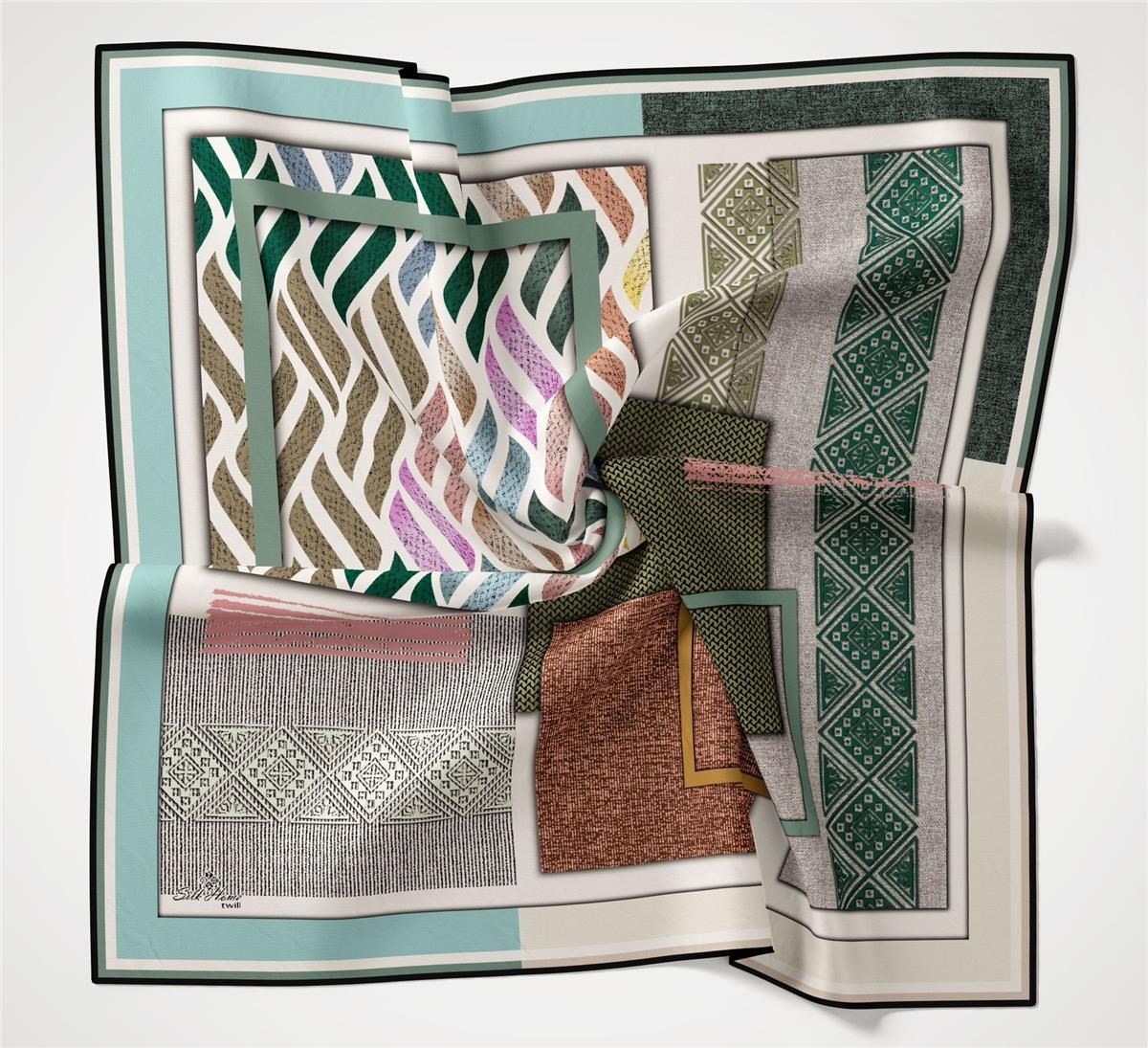 Silk Home Twill Eşarp 30059-03