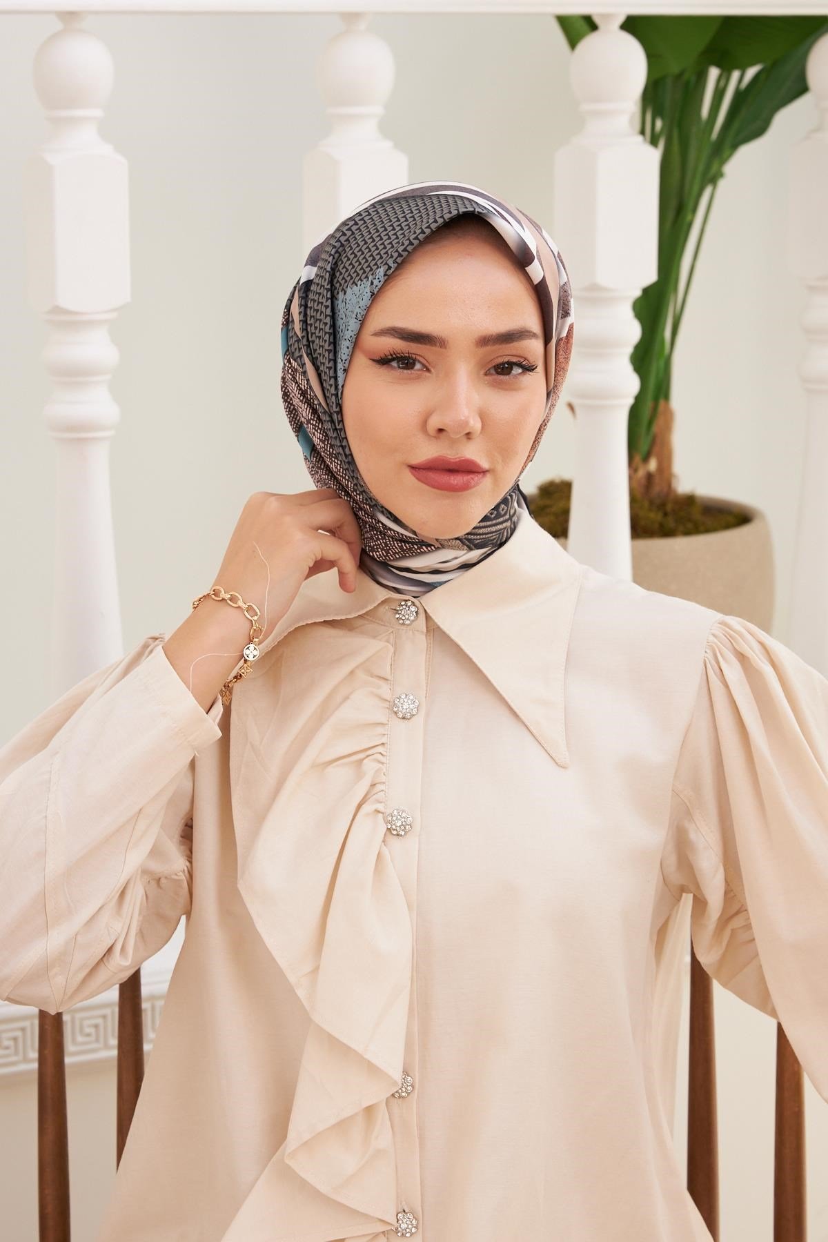 Silk Home Twill Eşarp 30059-07