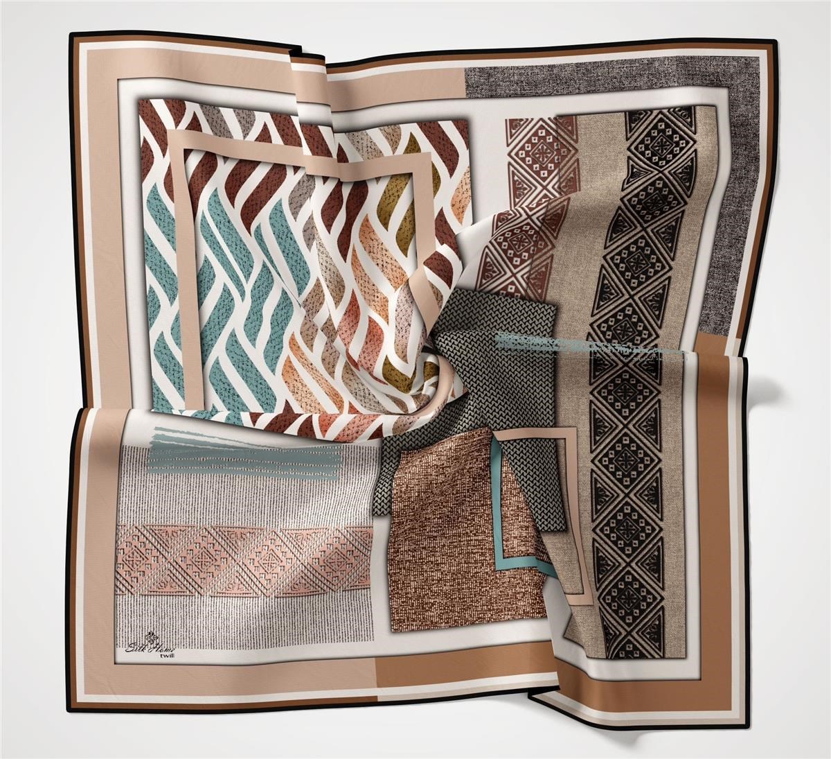 Silk Home Twill Eşarp 30059-07