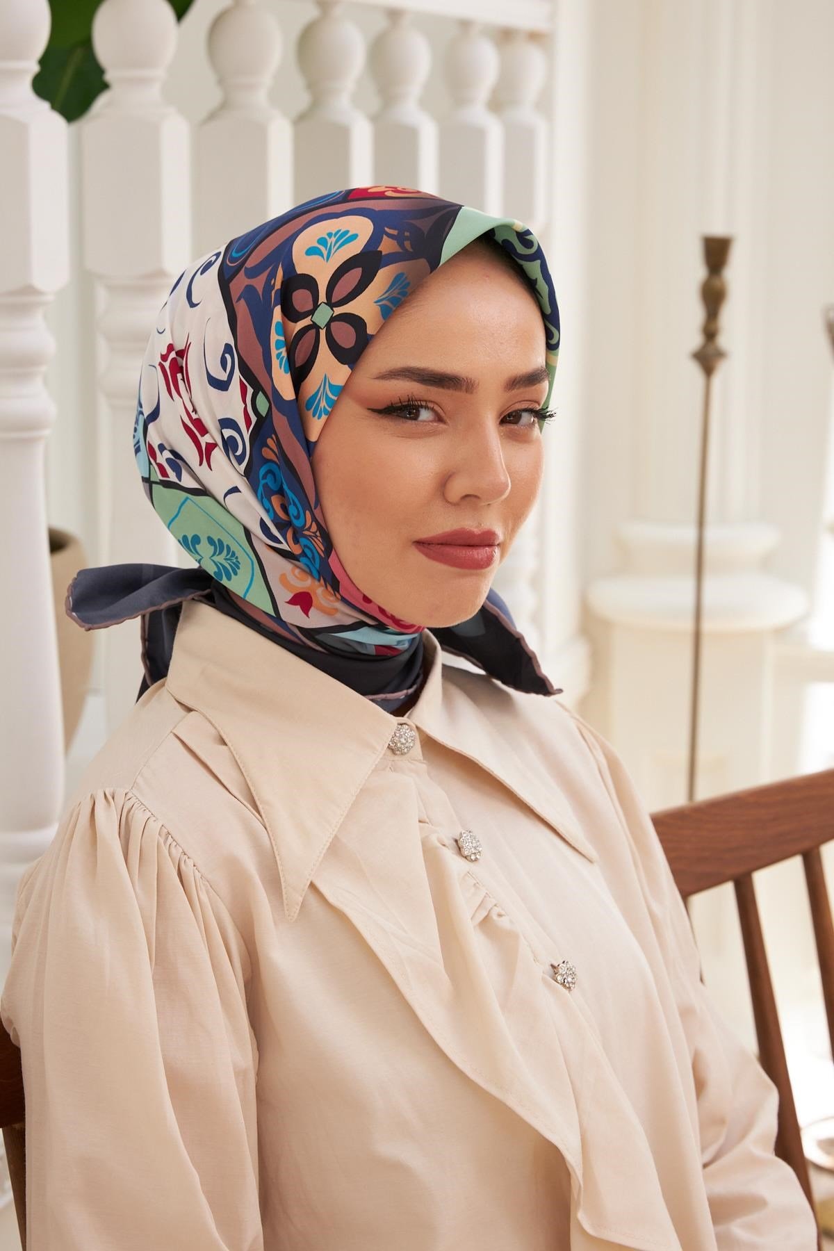 Silk Home Twill Eşarp 30060-10