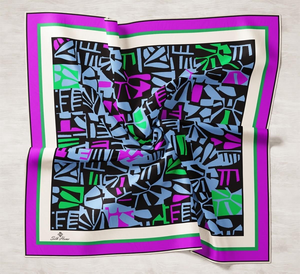Silk Home Twill İpek Eşarp 11386-19