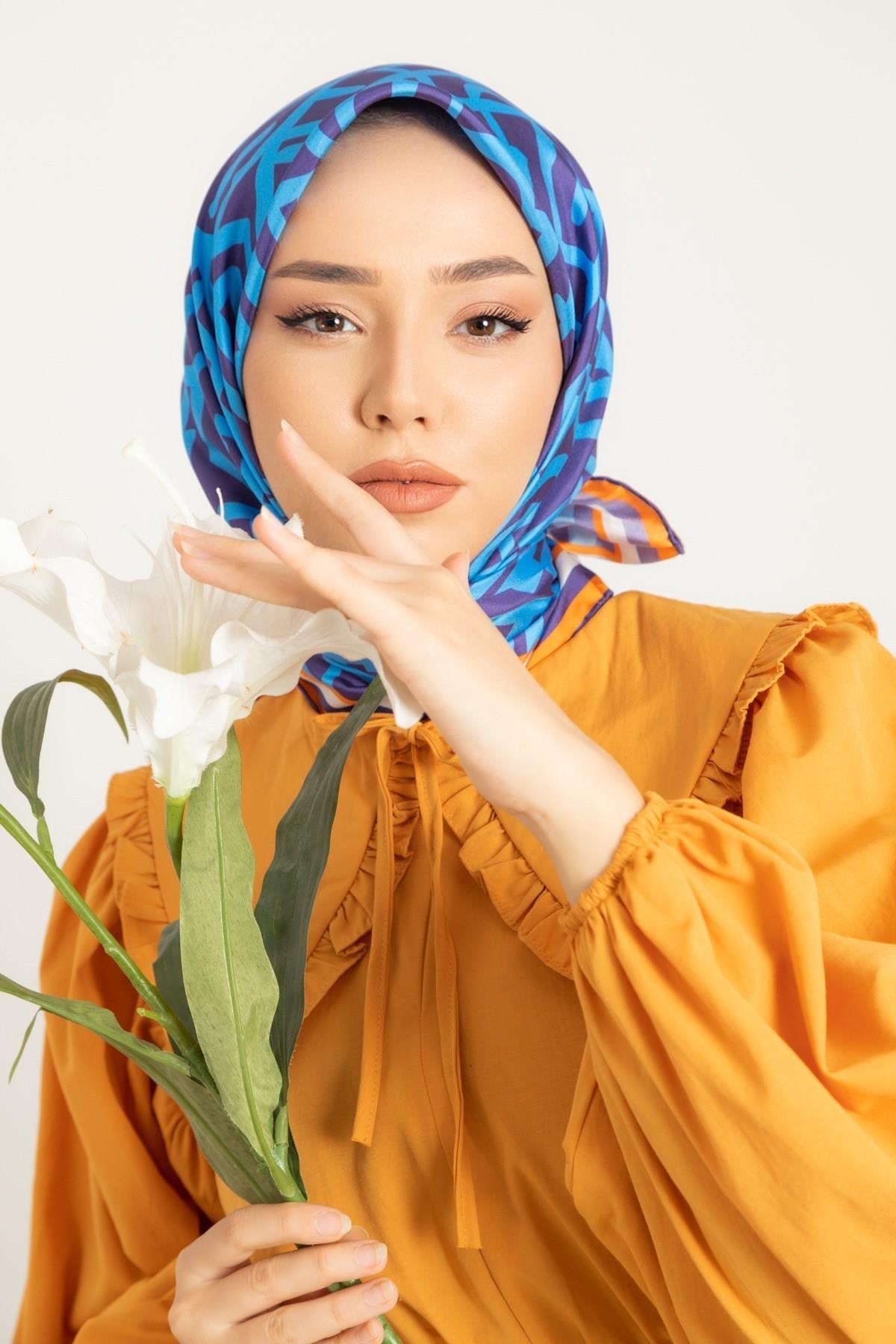 Silk Home Twill İpek Eşarp 11391-15