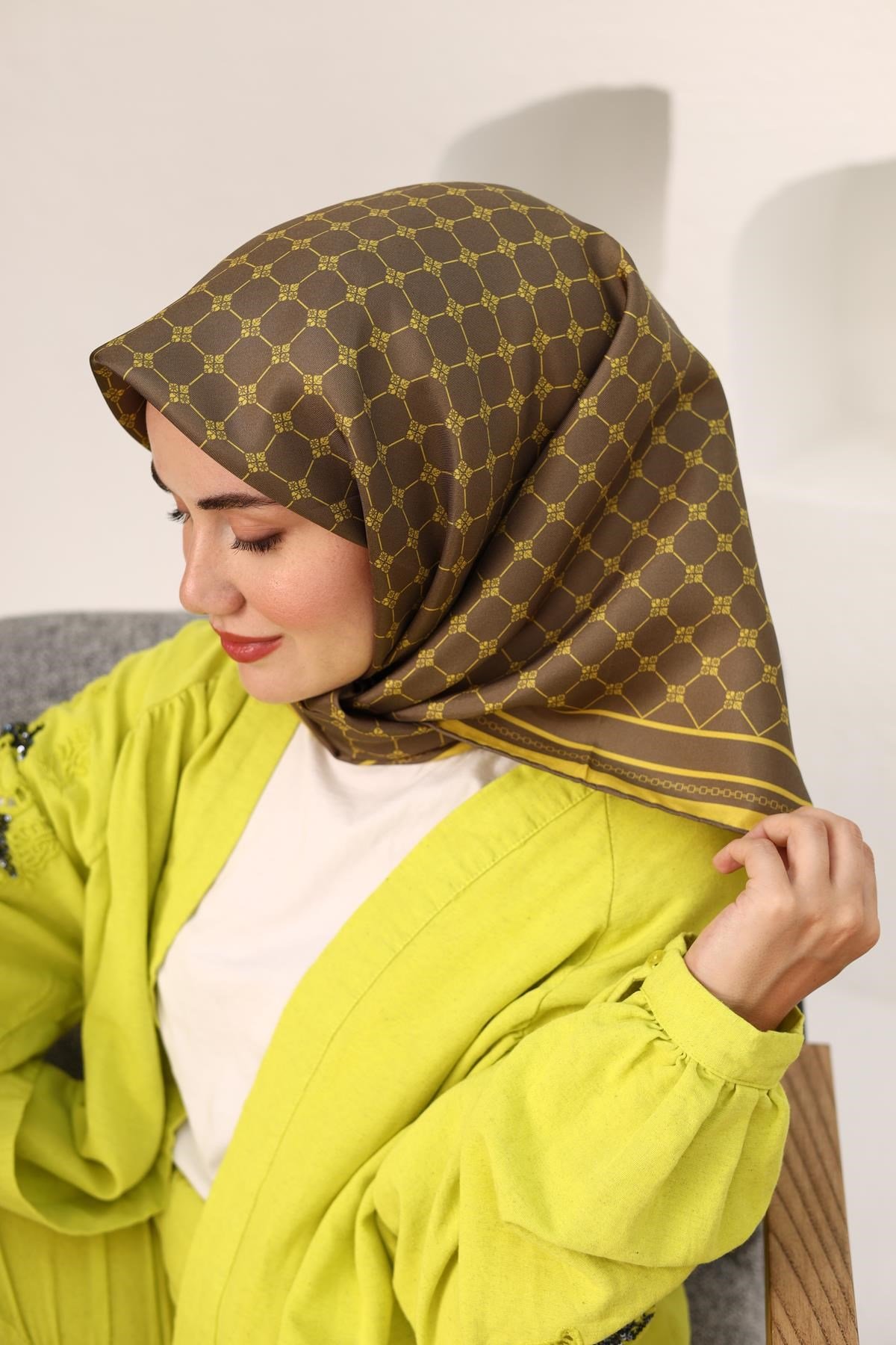 Silk Home Twill İpek Eşarp 11393-34