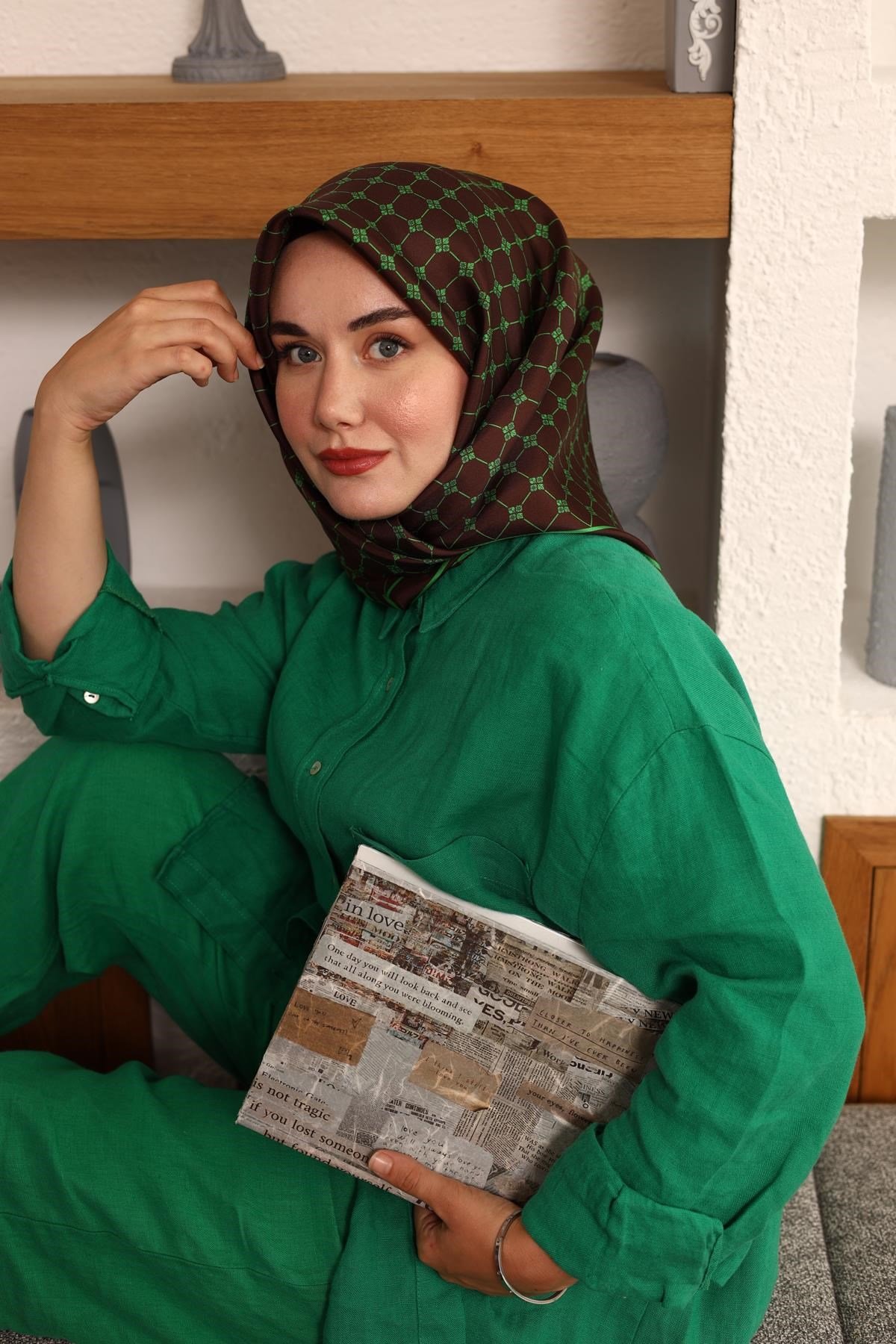 Silk Home Twill İpek Eşarp 11393-49