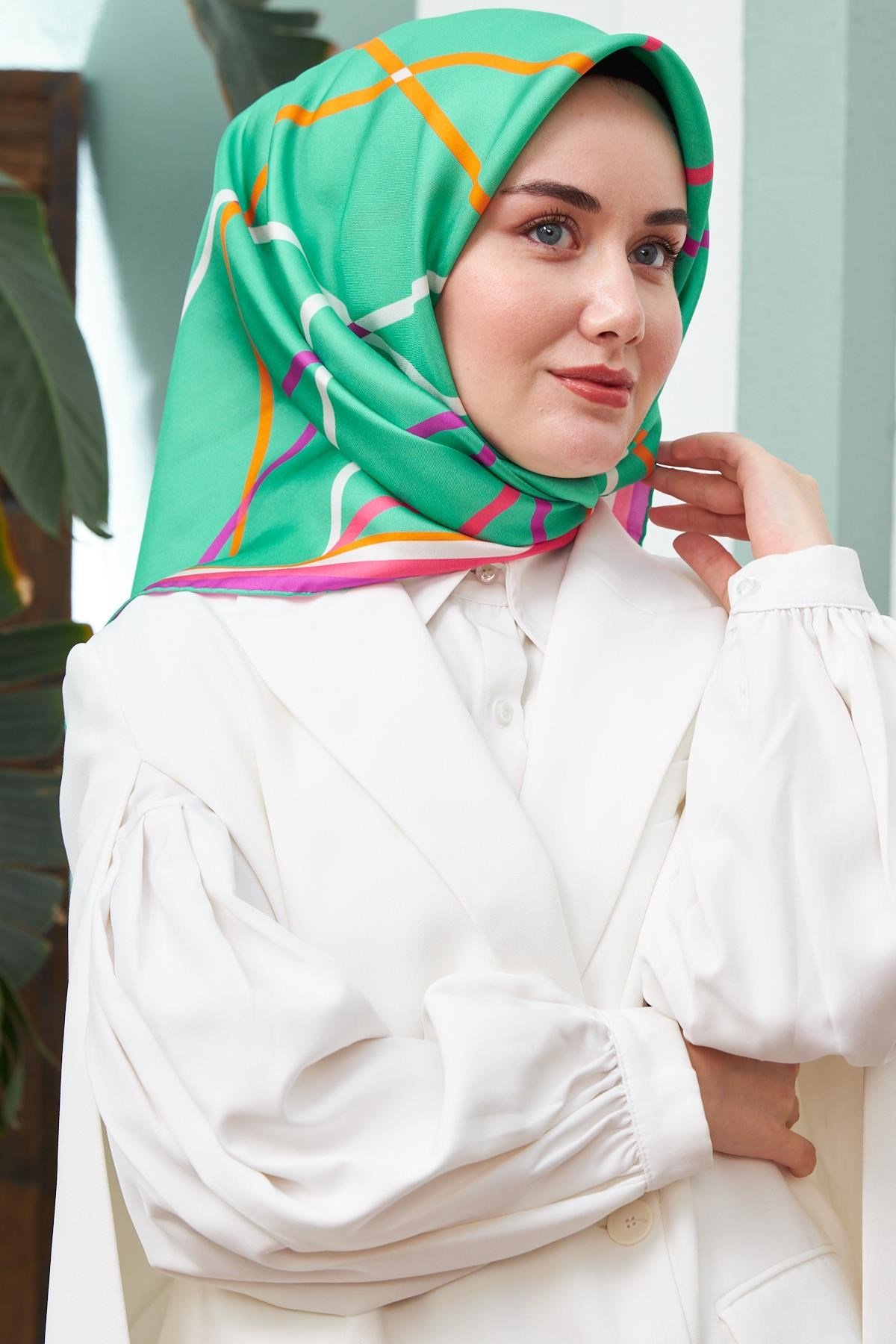 Silk Home Twill İpek Eşarp 11394-17