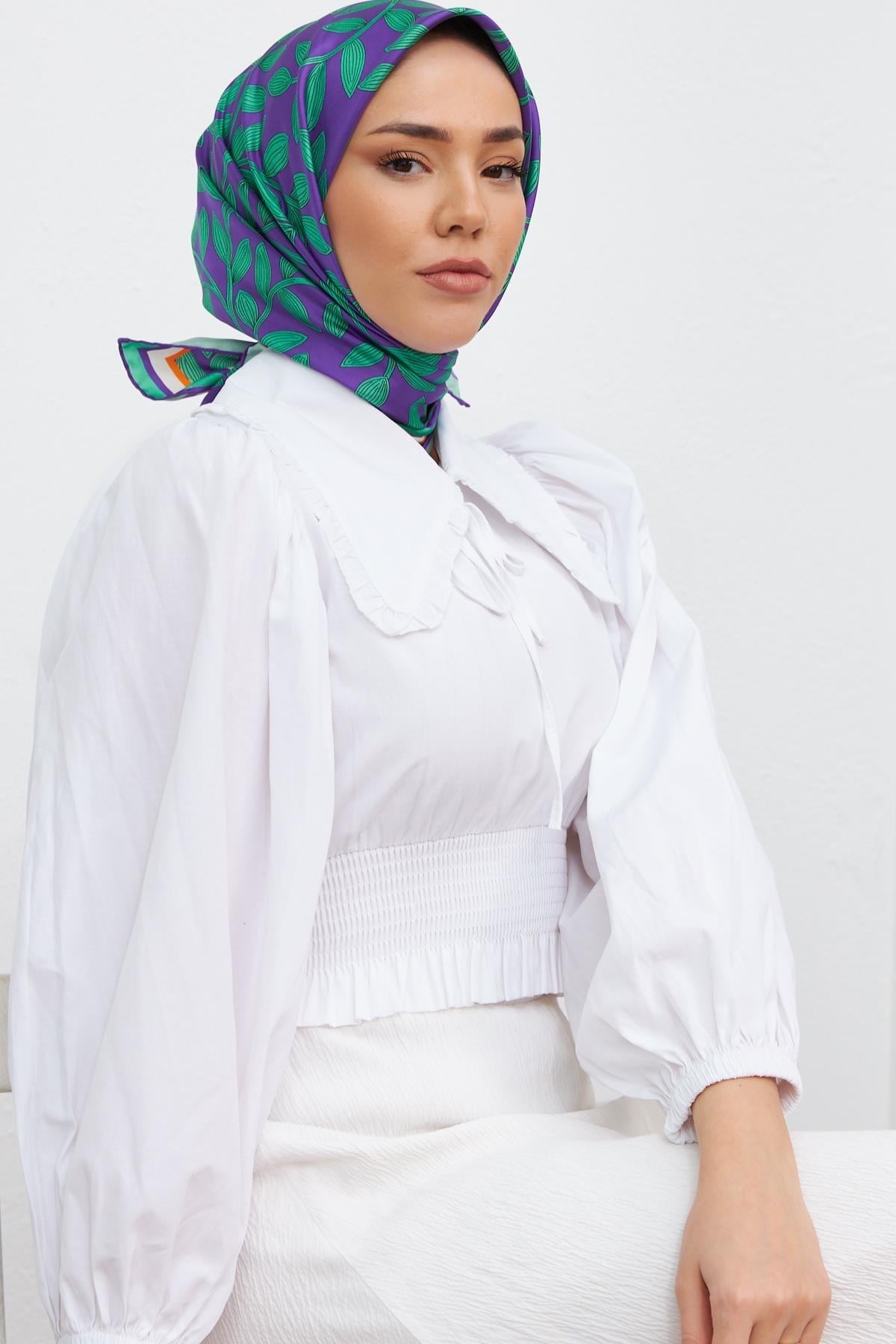 Silk Home Twill İpek Eşarp 11397-38