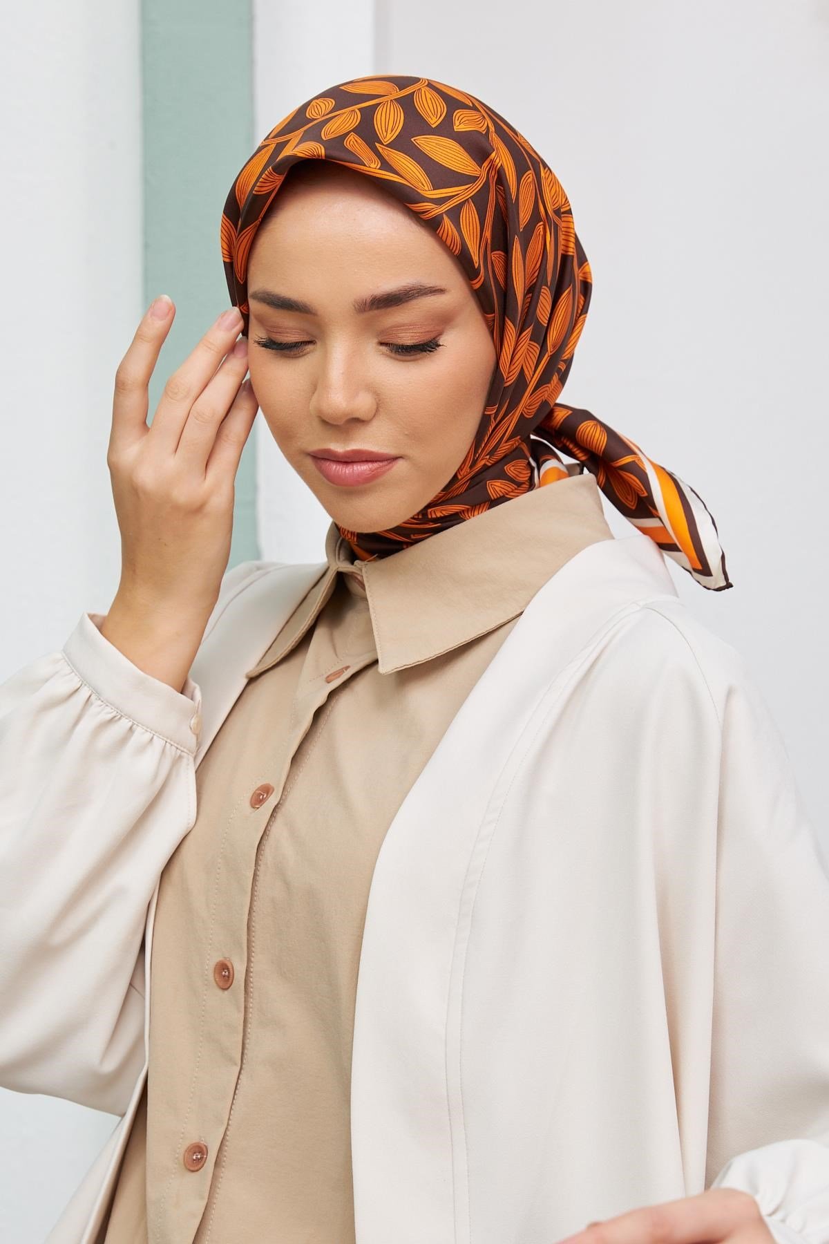 Silk Home Twill İpek Eşarp 11397-48