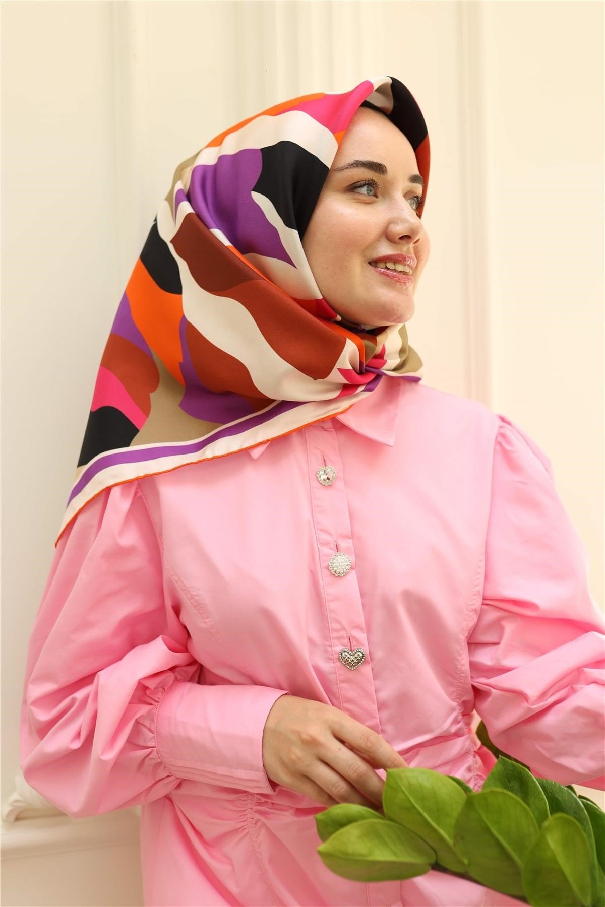 Silk Home Twill İpek Eşarp 11398-10