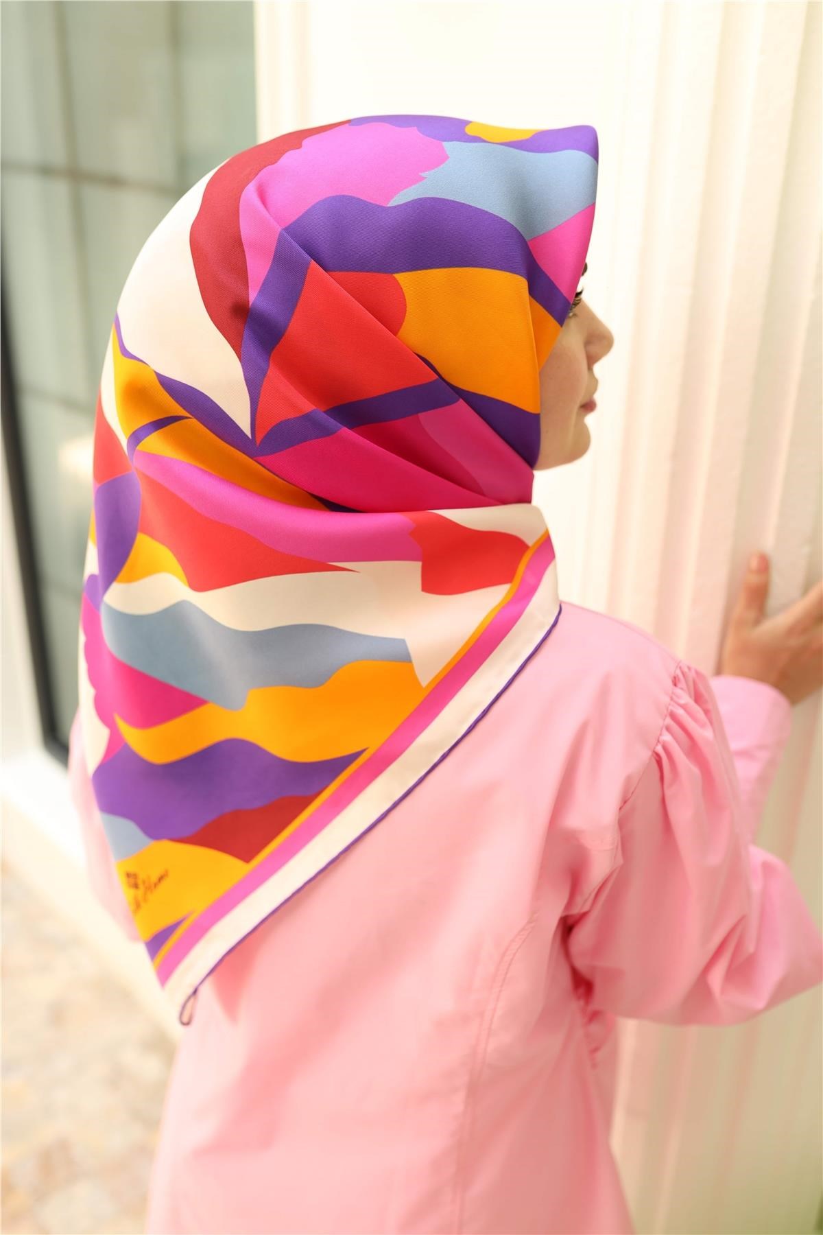 Silk Home Twill İpek Eşarp 11398-13