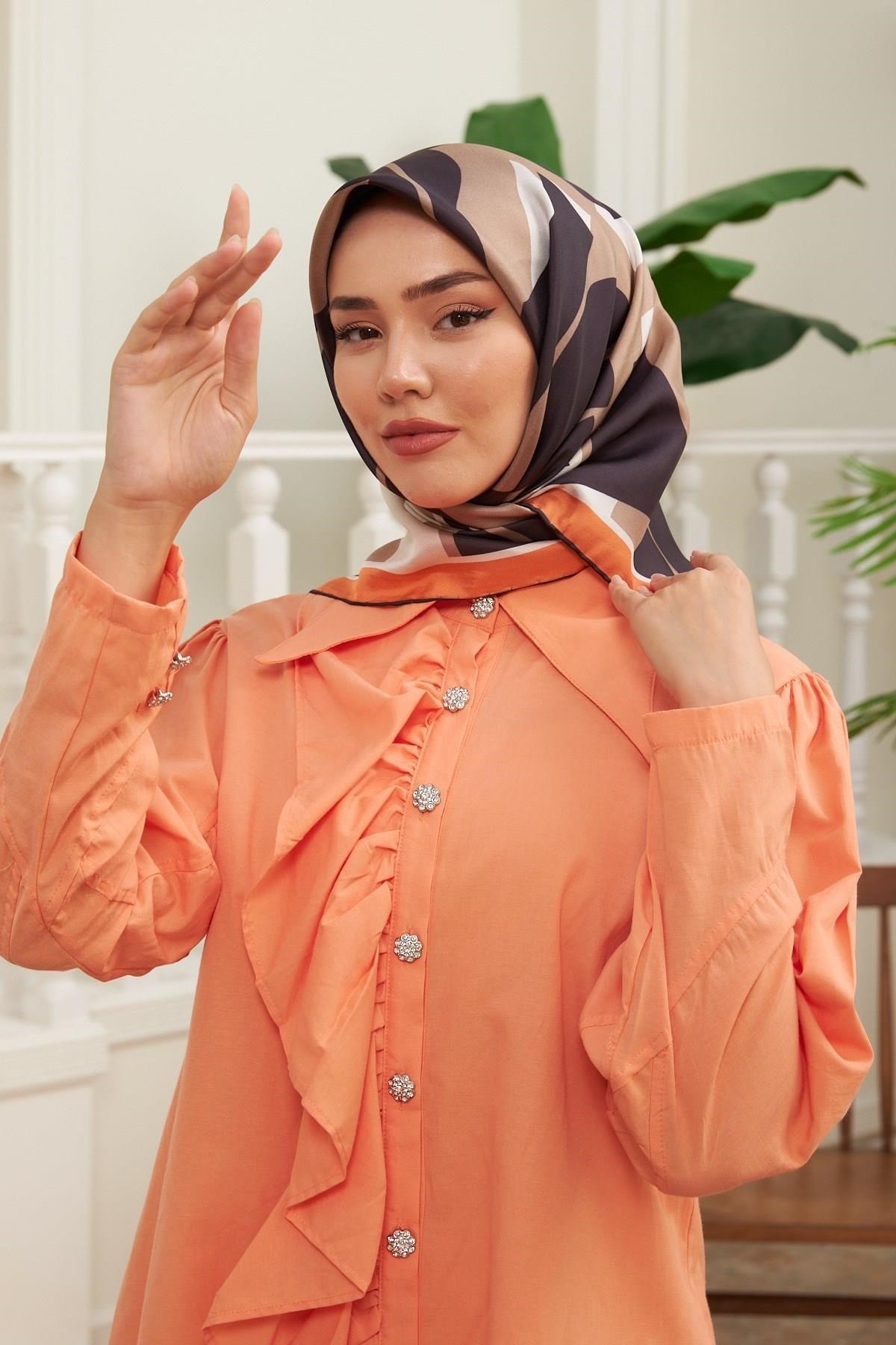 Silk Home Twill İpek Eşarp 11399-10
