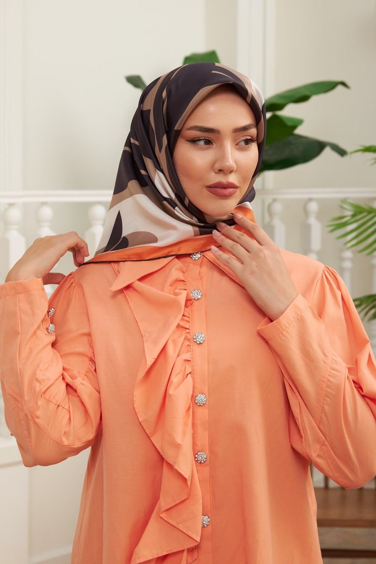 Silk Home Twill İpek Eşarp 11399-10