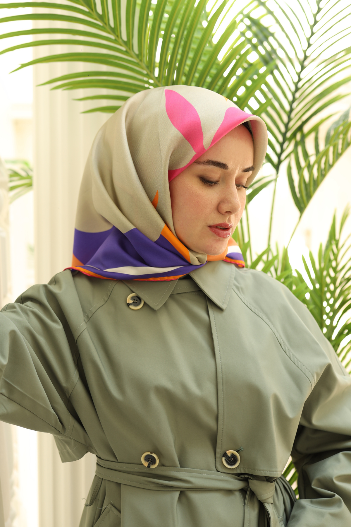 Silk Home Twill İpek Eşarp 11400-02