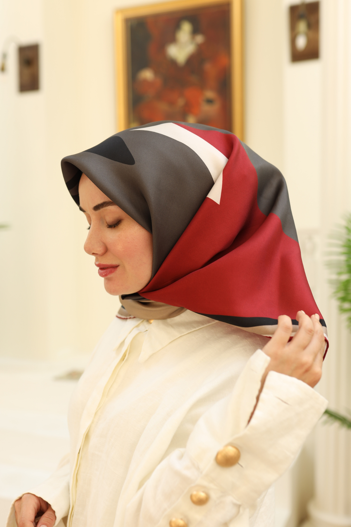 Silk Home Twill İpek Eşarp 11400-25