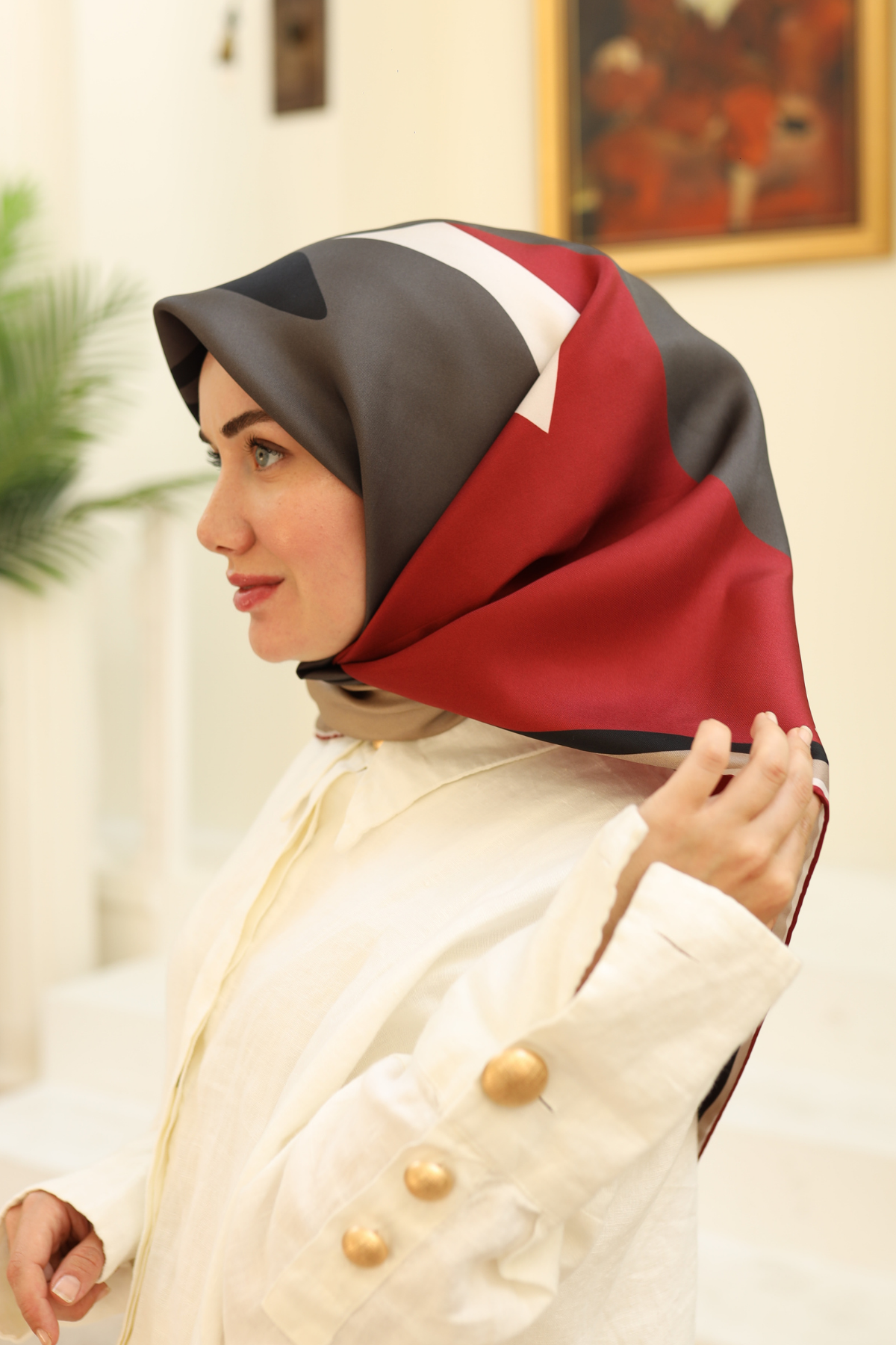 Silk Home Twill İpek Eşarp 11400-25
