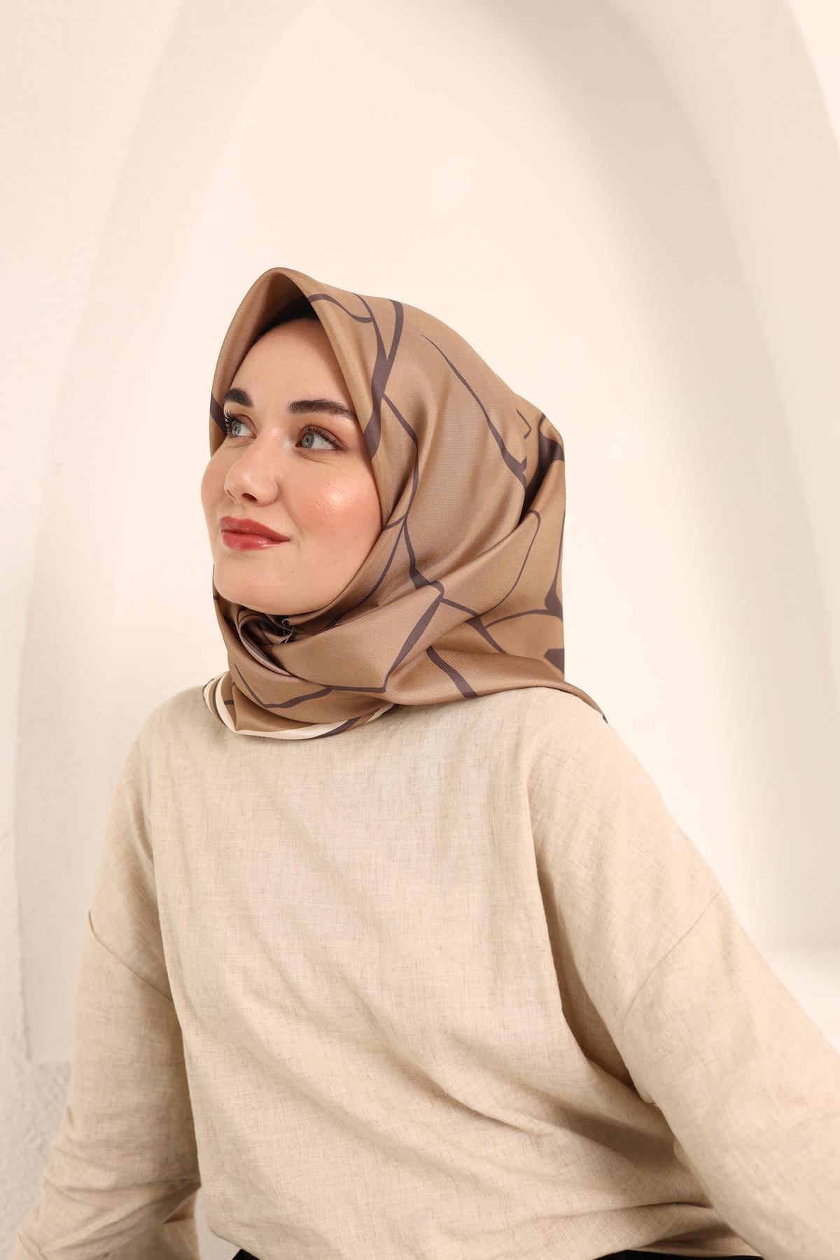 Silk Home Twill İpek Eşarp 11401-07