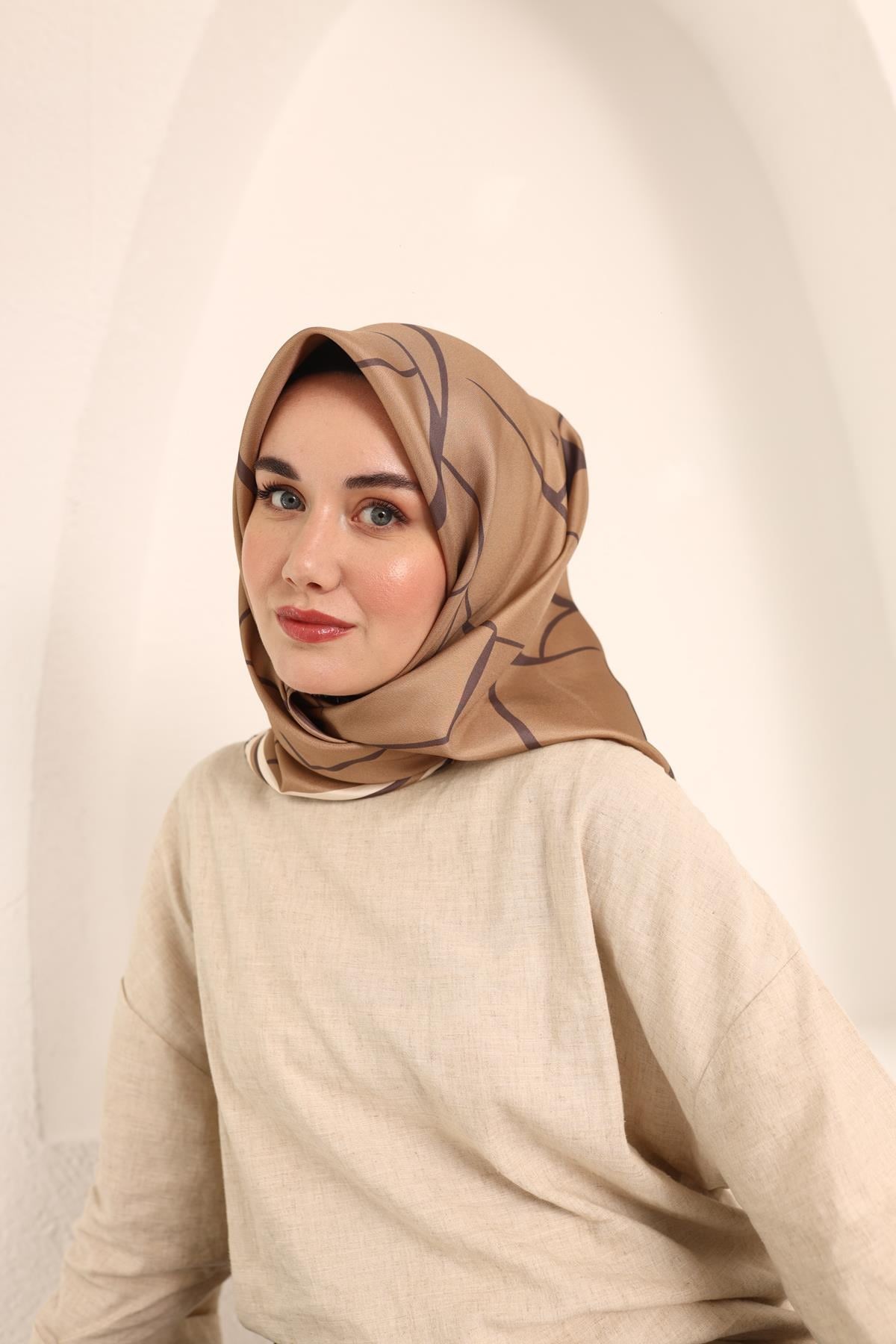 Silk Home Twill İpek Eşarp 11401-07