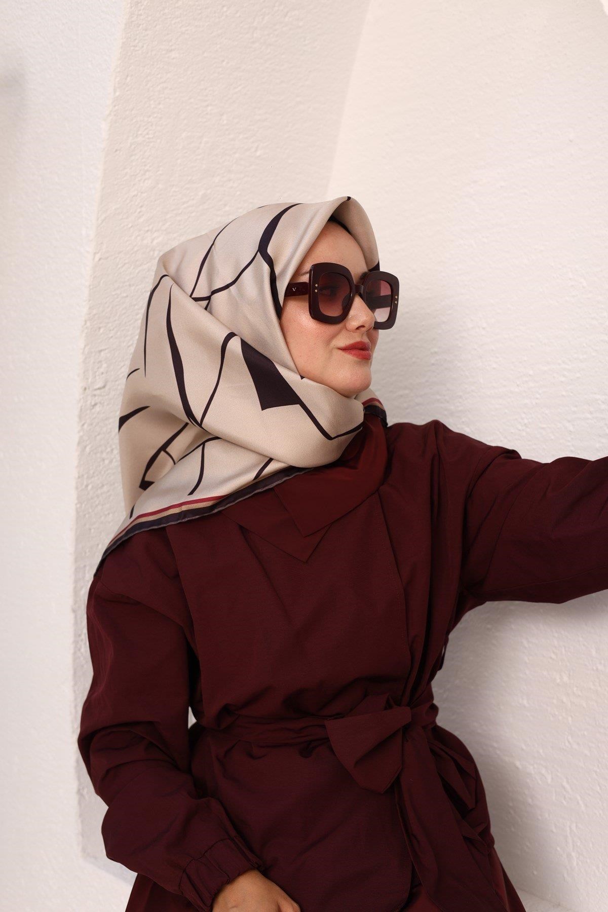 Silk Home Twill İpek Eşarp 11401-08