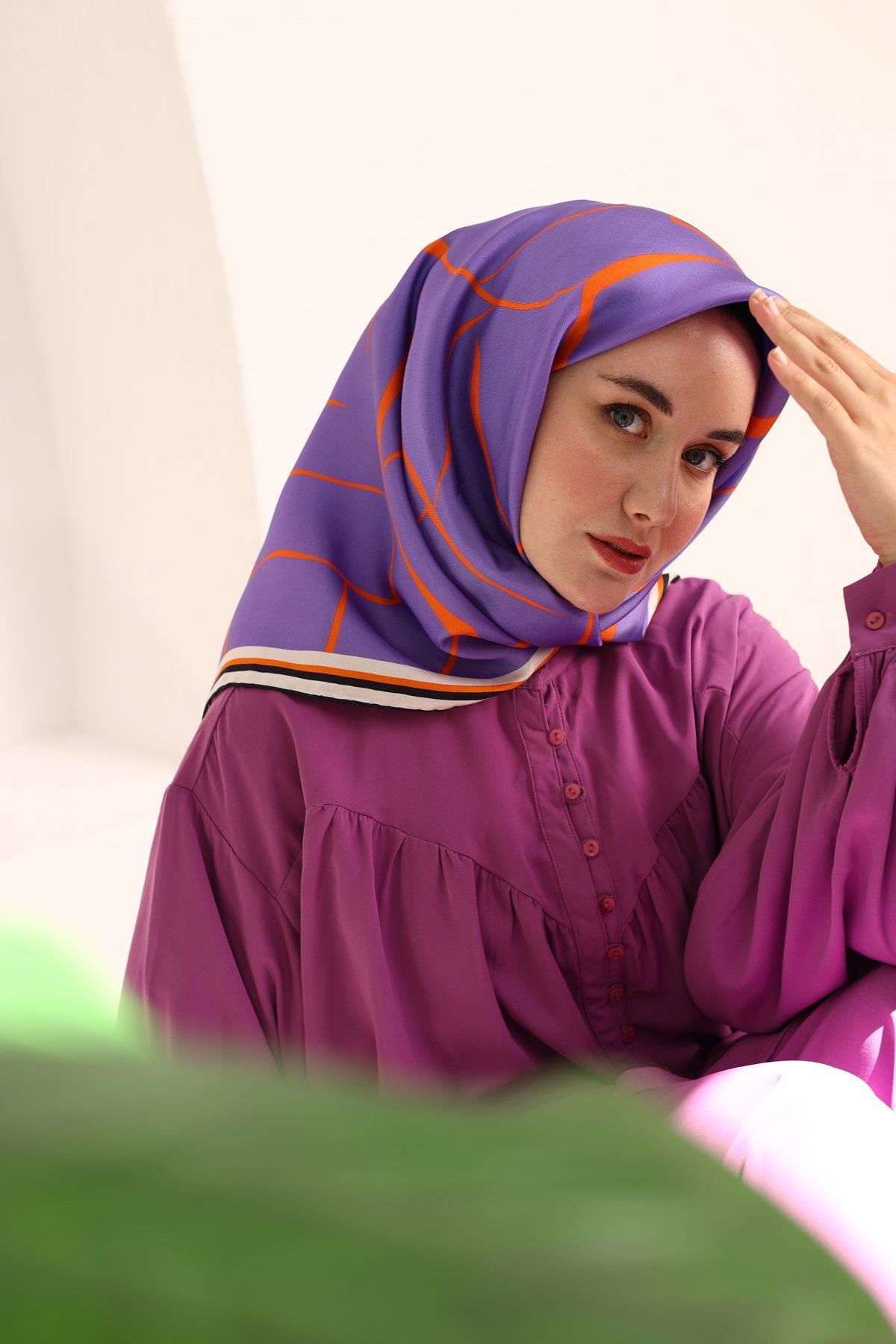 Silk Home Twill İpek Eşarp 11401-11