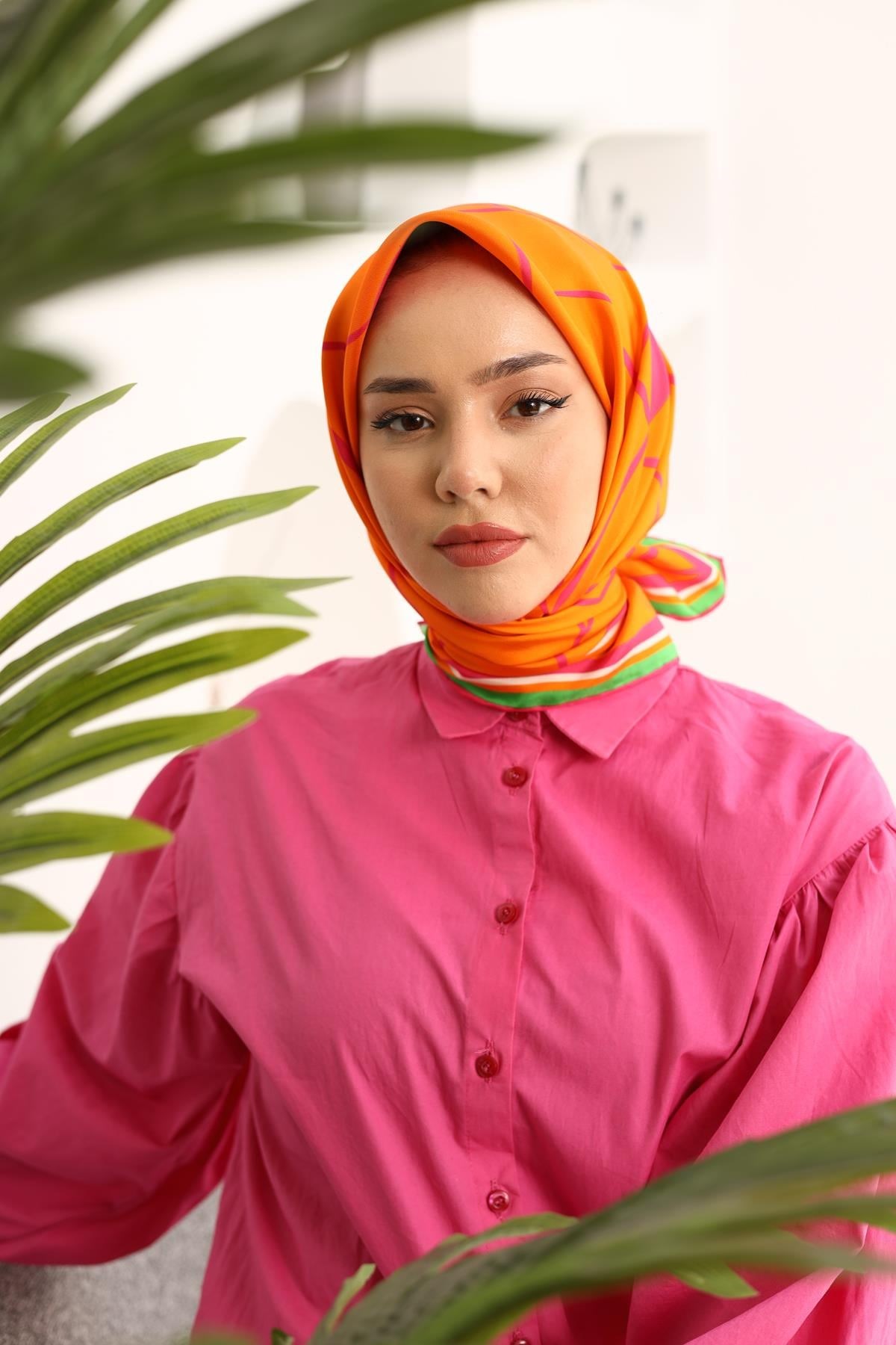 Silk Home Twill İpek Eşarp 11401-18