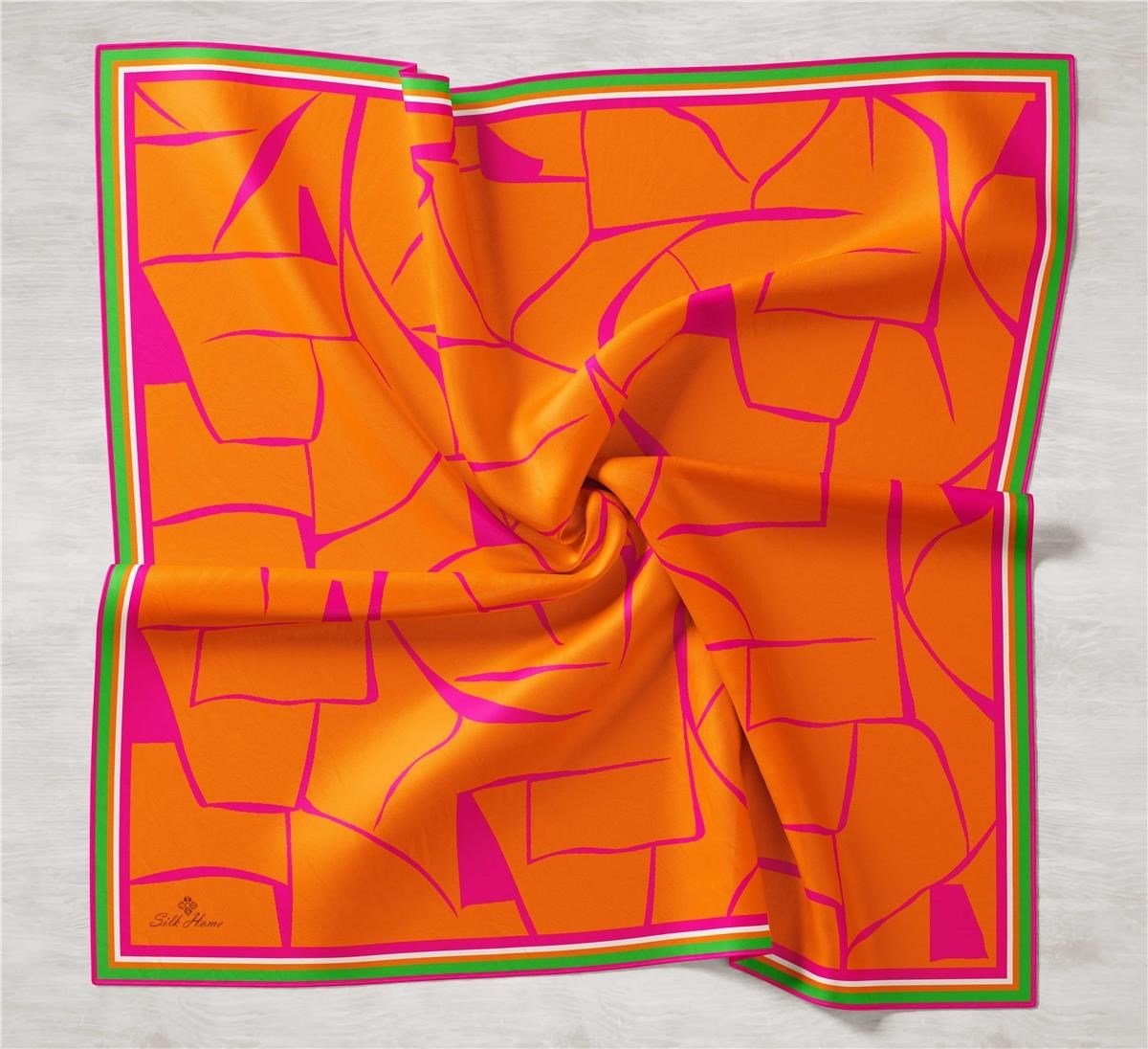 Silk Home Twill İpek Eşarp 11401-18