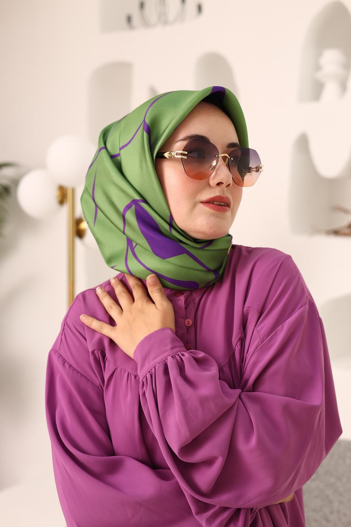 Silk Home Twill İpek Eşarp 11401-22