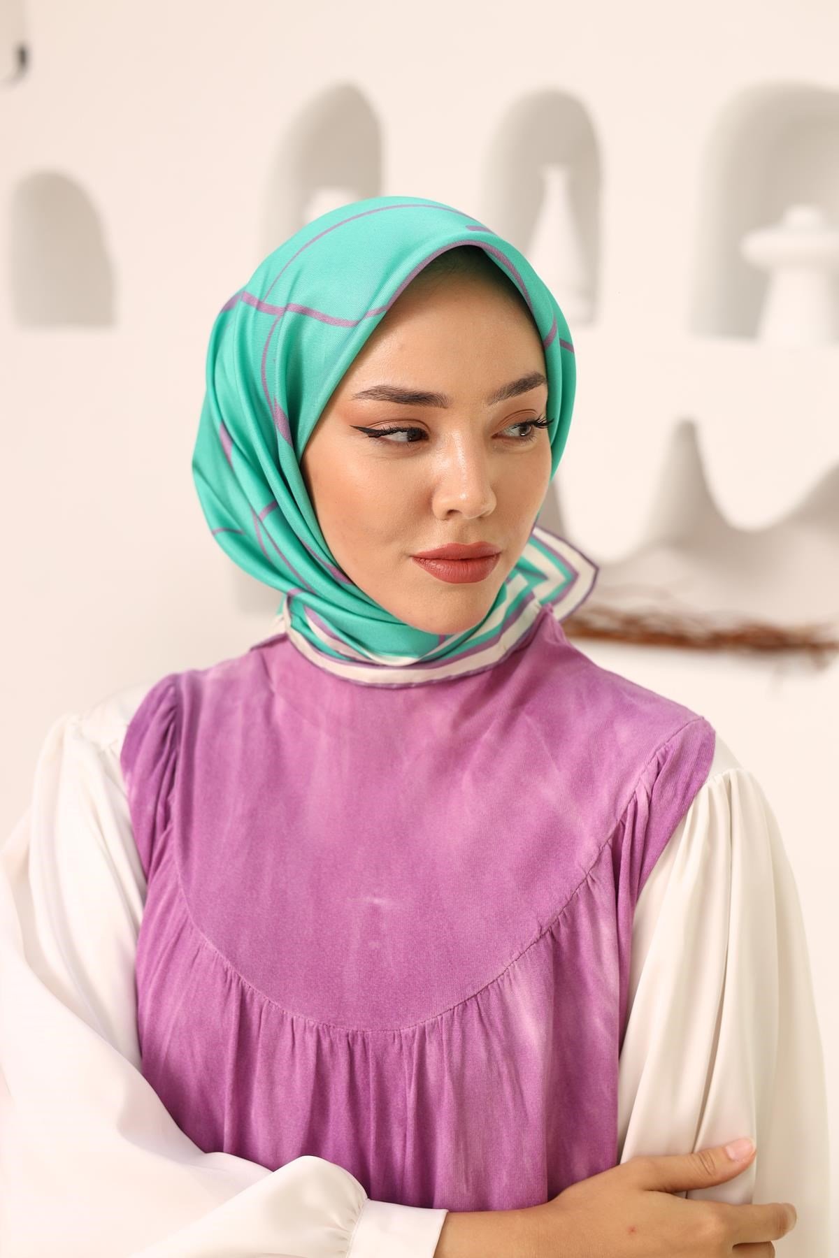 Silk Home Twill İpek Eşarp 11401-26