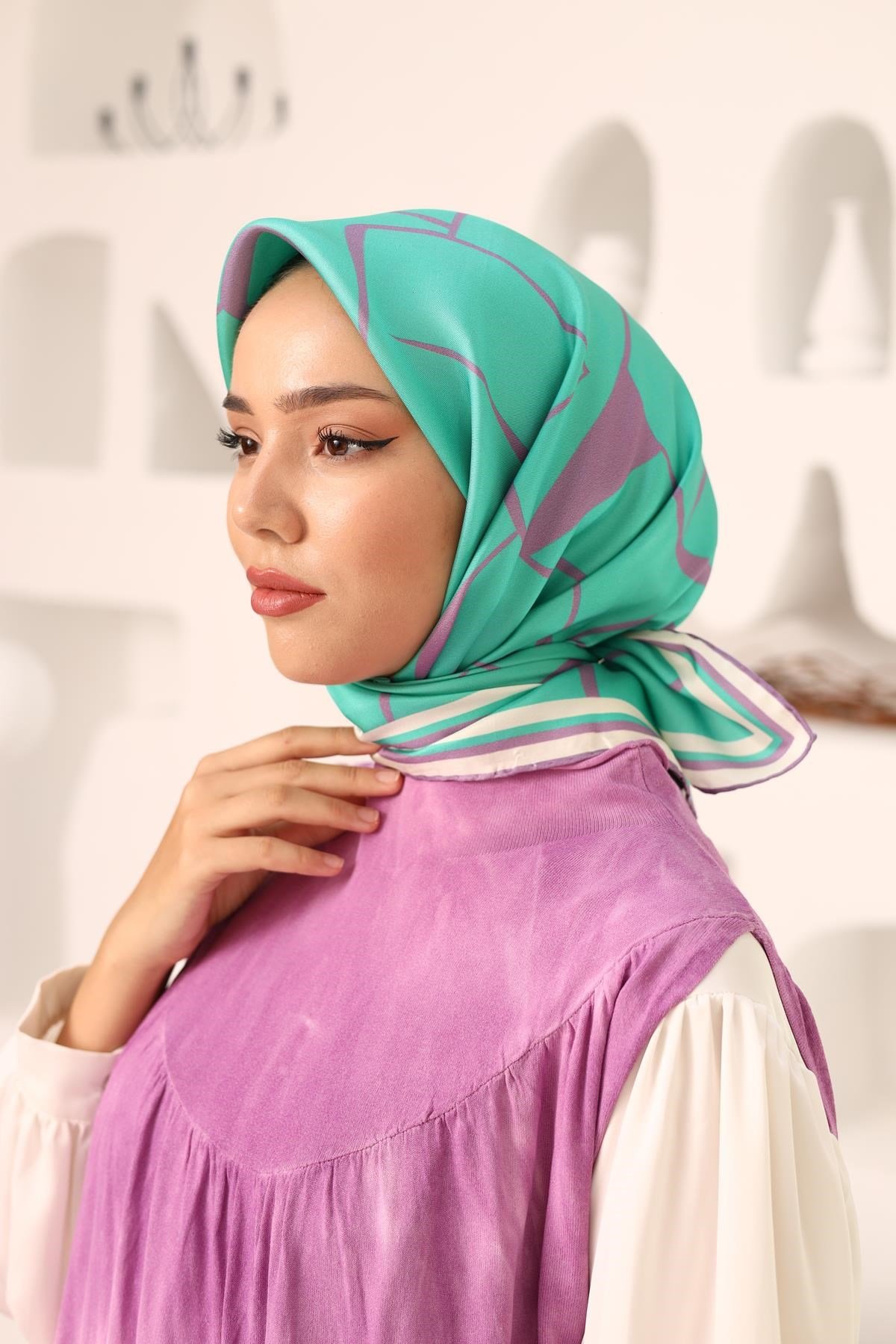 Silk Home Twill İpek Eşarp 11401-26