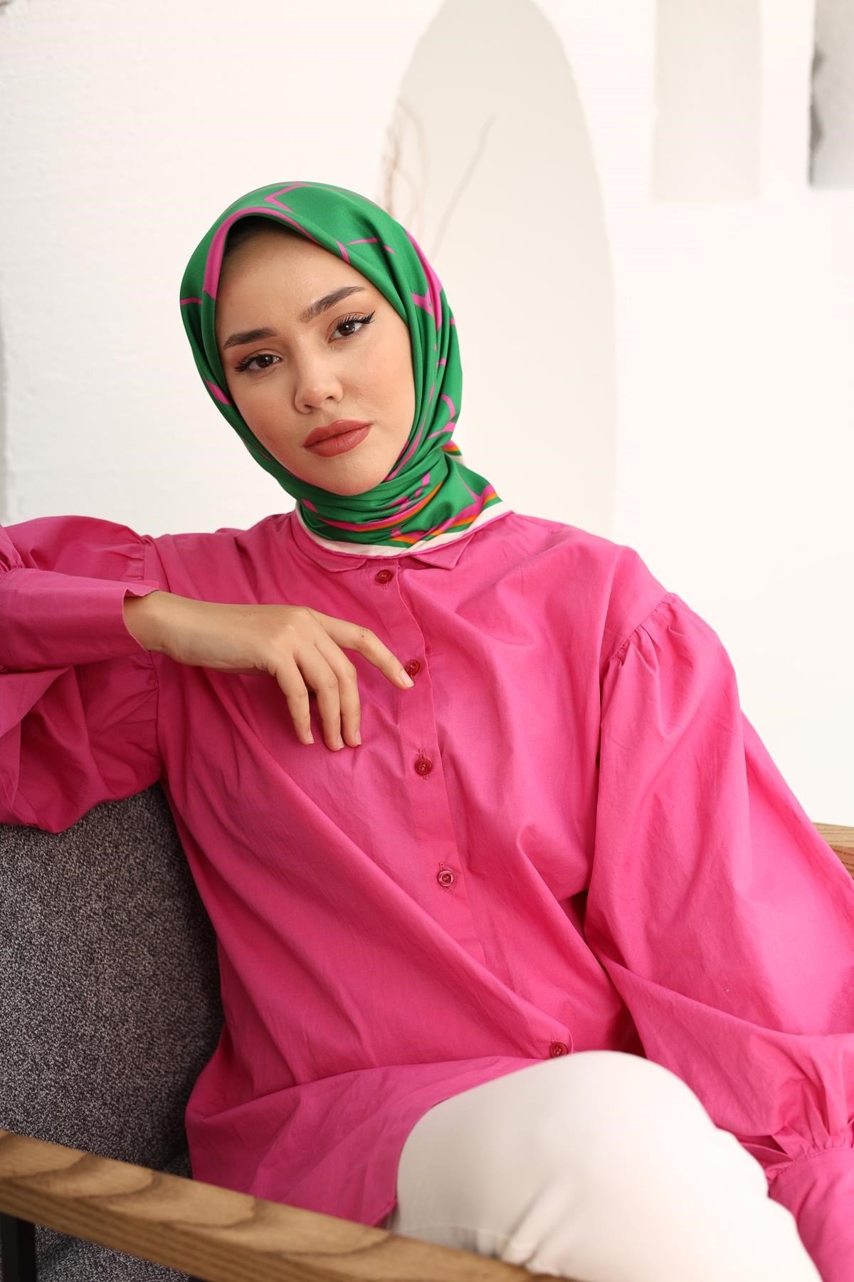 Silk Home Twill İpek Eşarp 11401-27