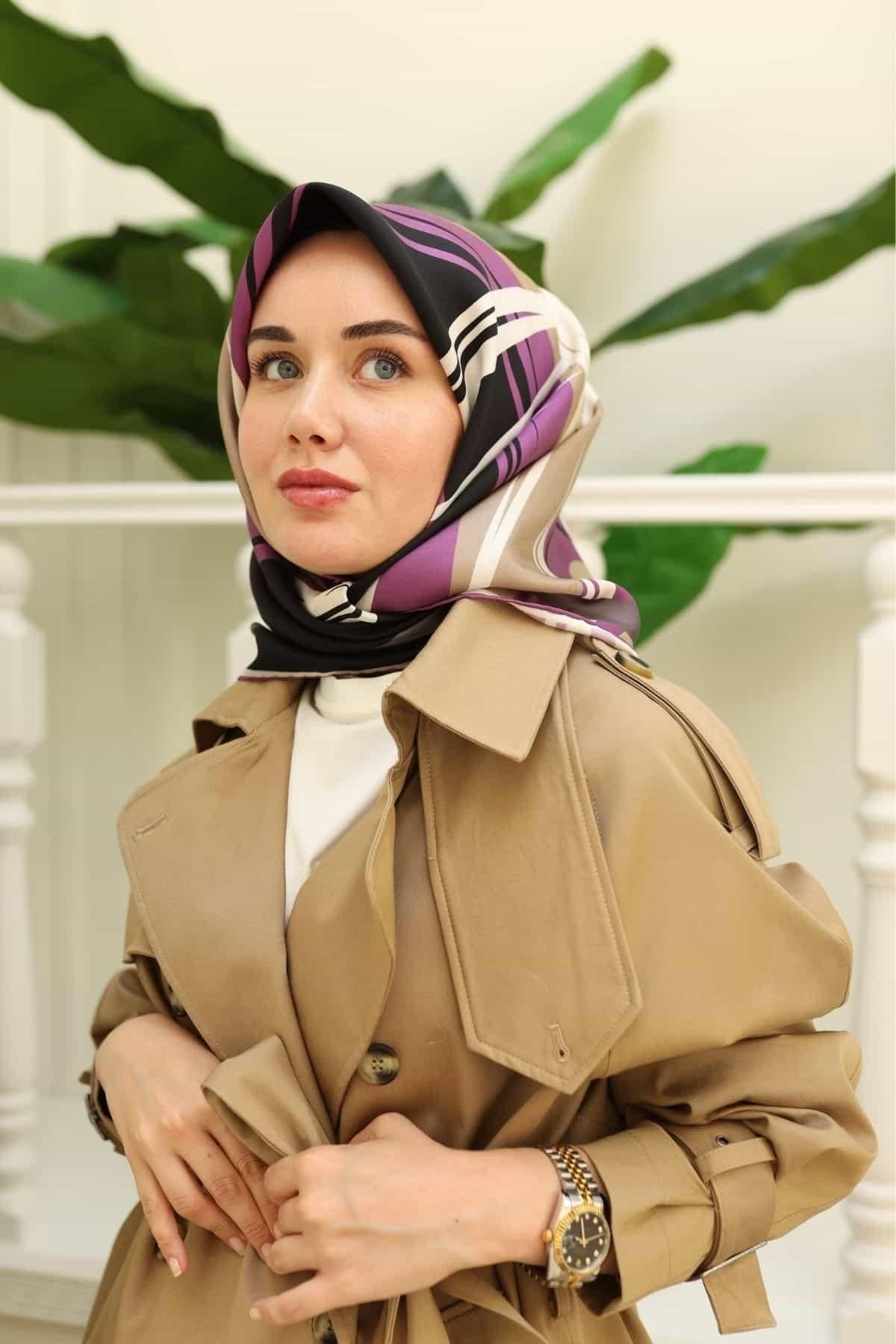 Silk Home Twill İpek Eşarp 11402-01