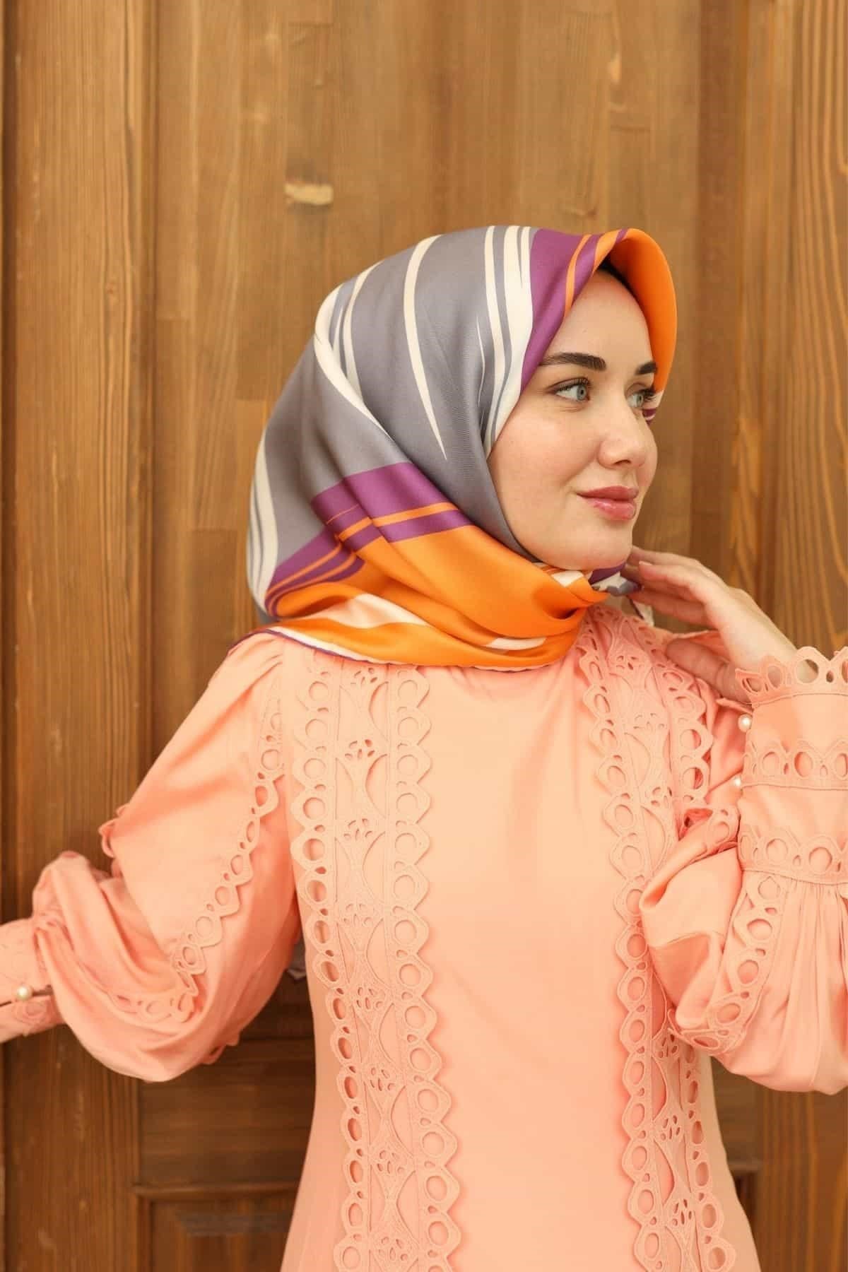Silk Home Twill İpek Eşarp 11402-02