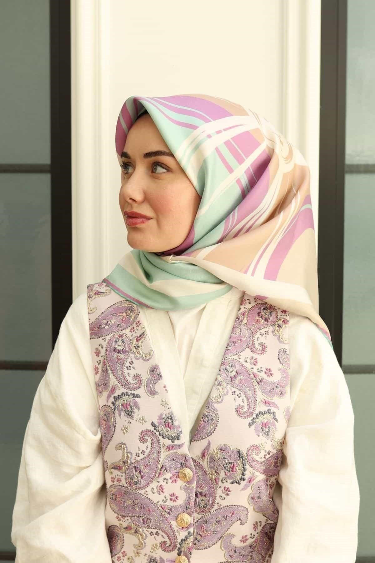 Silk Home Twill İpek Eşarp 11402-22