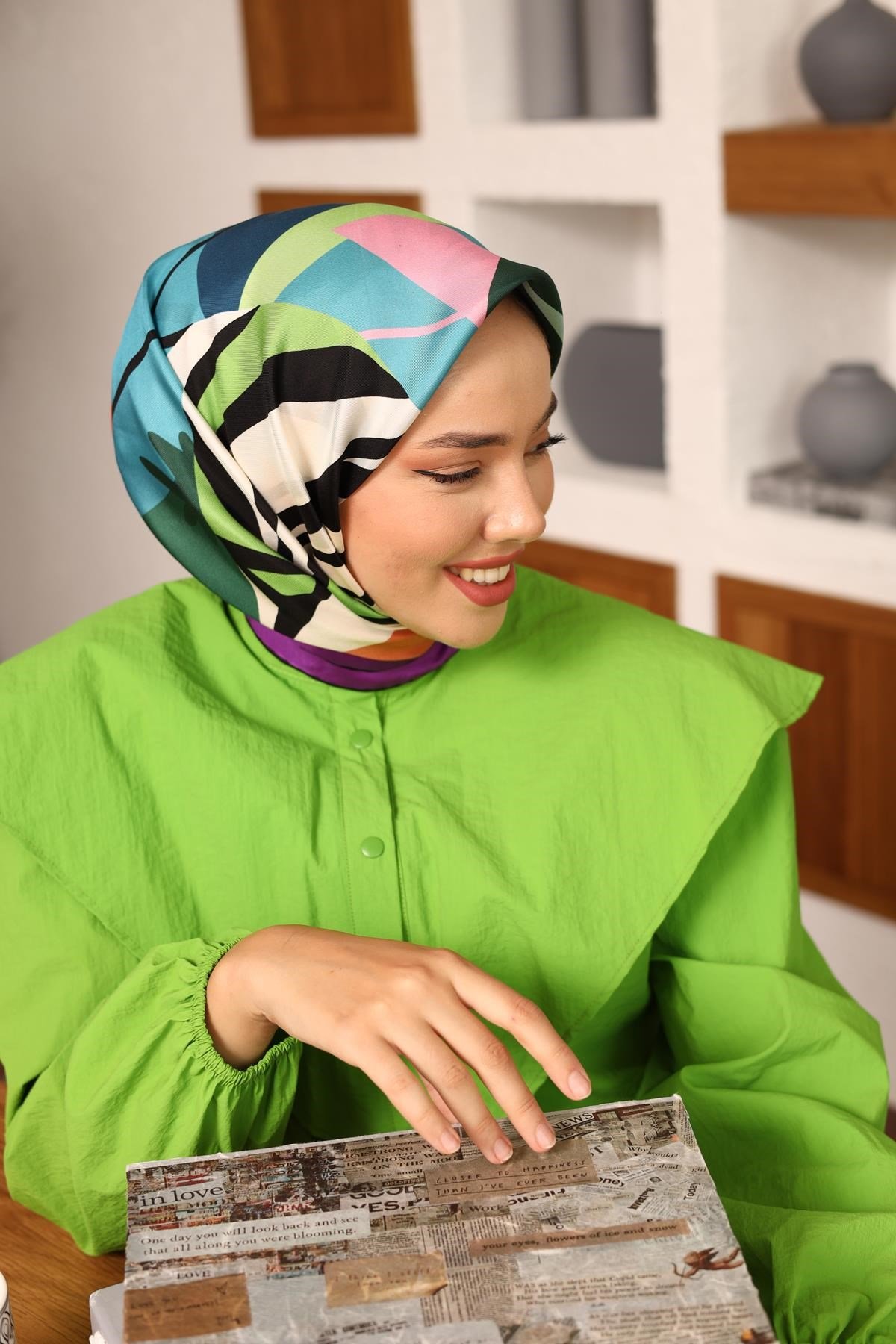 Silk Home Twill İpek Eşarp 11403-05