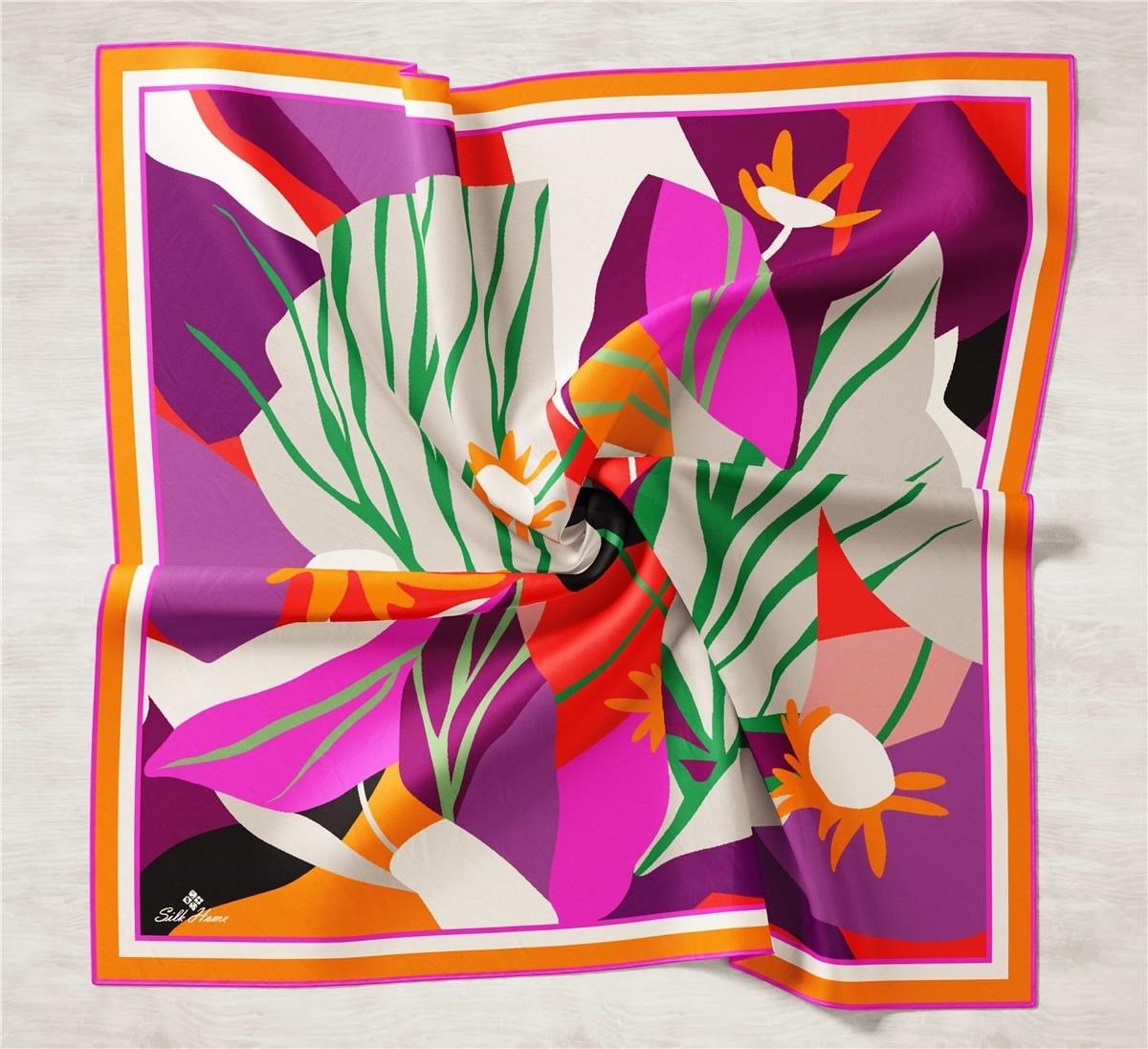 Silk Home Twill İpek Eşarp 11403-07