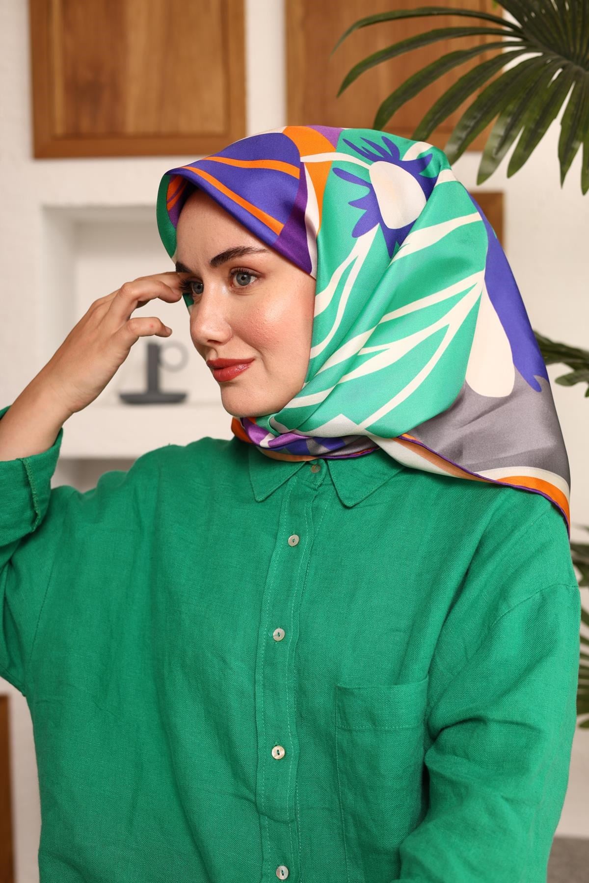 Silk Home Twill İpek Eşarp 11403-15
