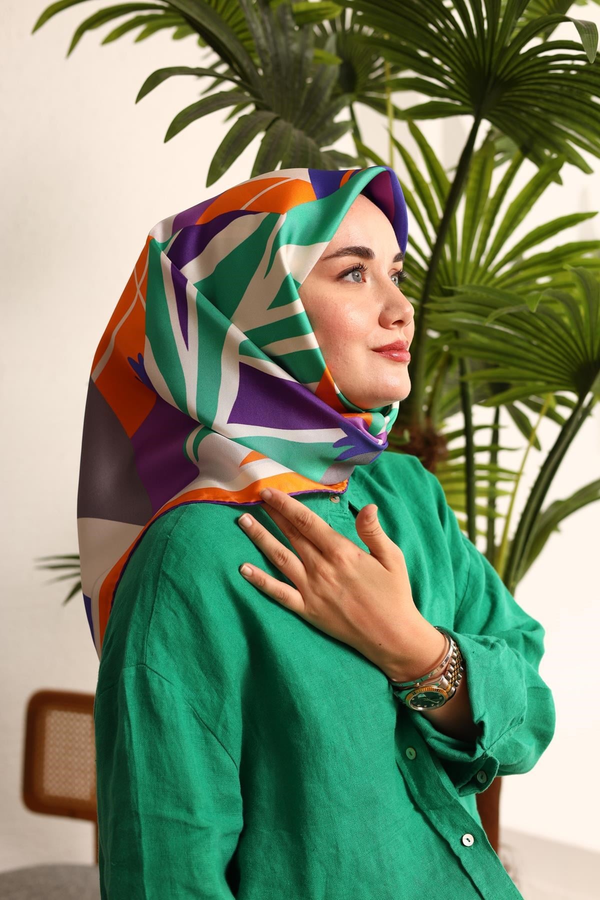 Silk Home Twill İpek Eşarp 11403-15