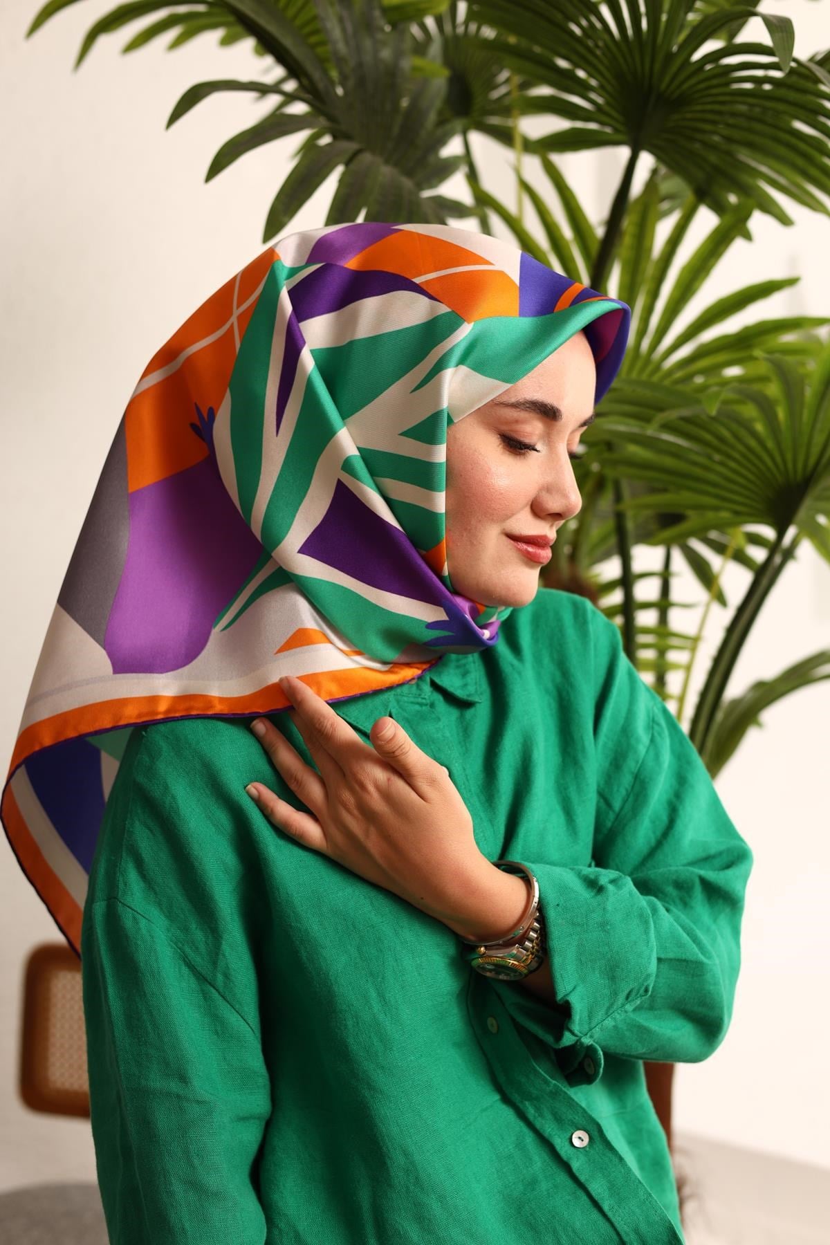 Silk Home Twill İpek Eşarp 11403-15