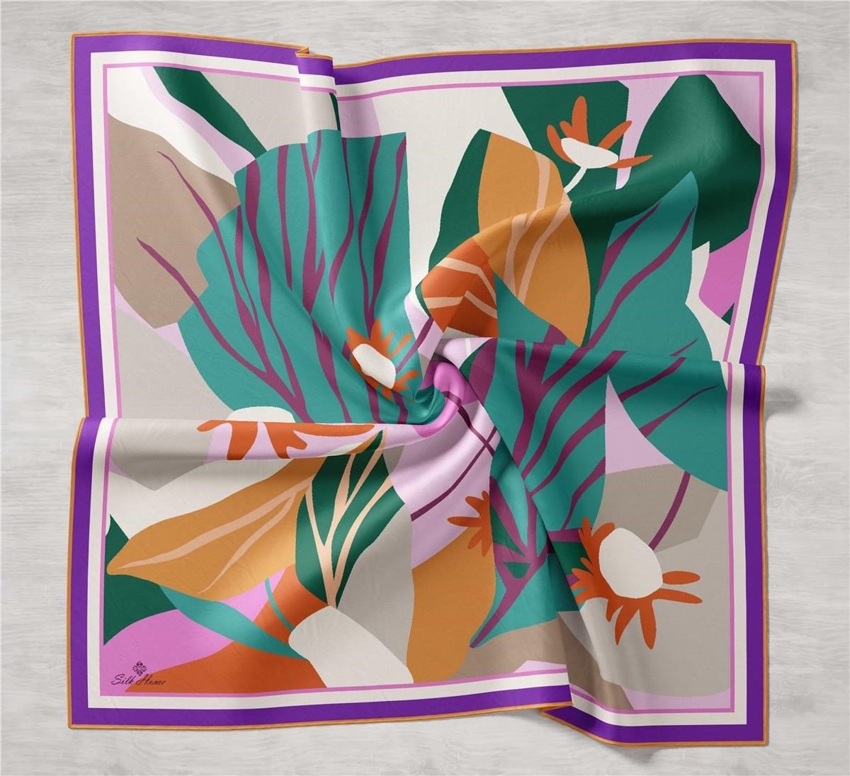 Silk Home Twill İpek Eşarp 11403-20