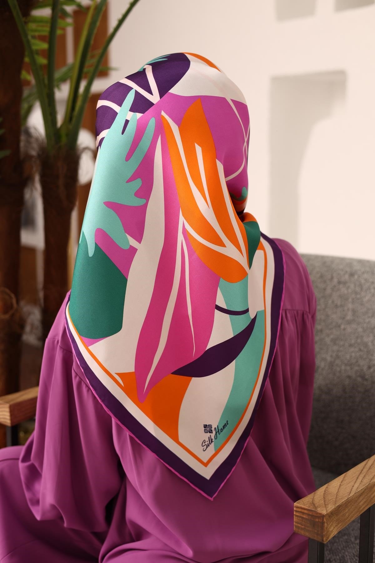 Silk Home Twill İpek Eşarp 11403-33