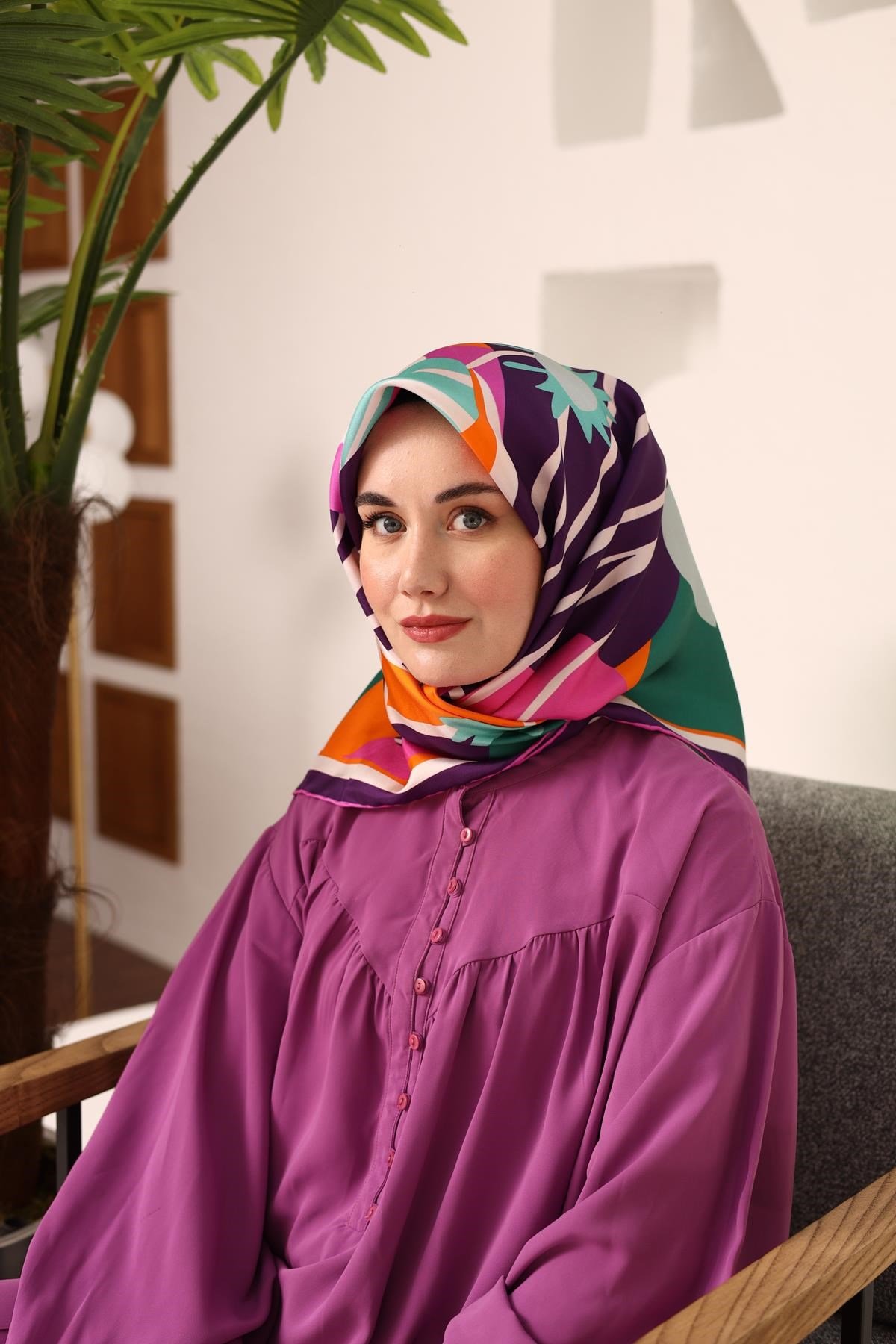 Silk Home Twill İpek Eşarp 11403-33